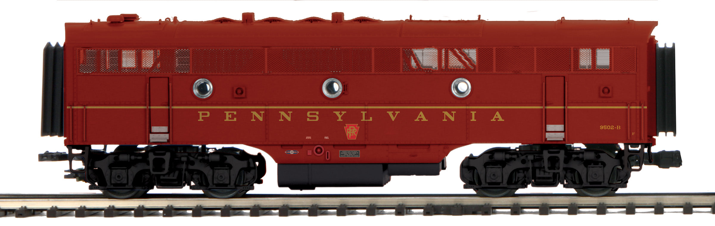 MTH 20-21581-3 Pennsylvania F-3 B-Unit Diesel Non Powered-Second hand-M5673