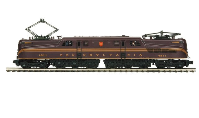 MTH 20-5642-1 Pennsylvania (Tuscan 5 Stripe) GG-1 Electric Engine #4911-Second hand-M5860