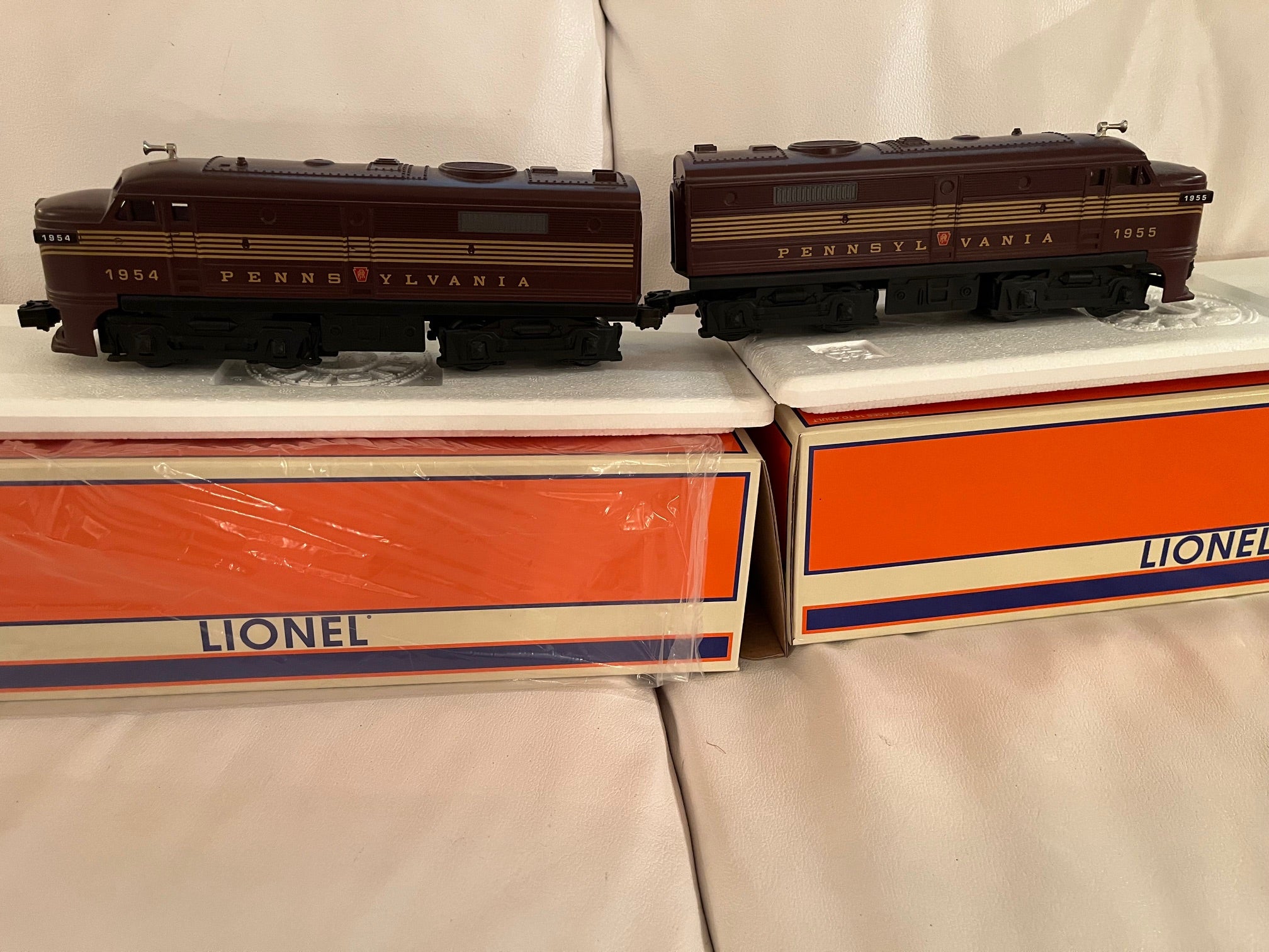 Lionel 6-38210 Pennsylvania Alco AA Set-Second hand-M6771F