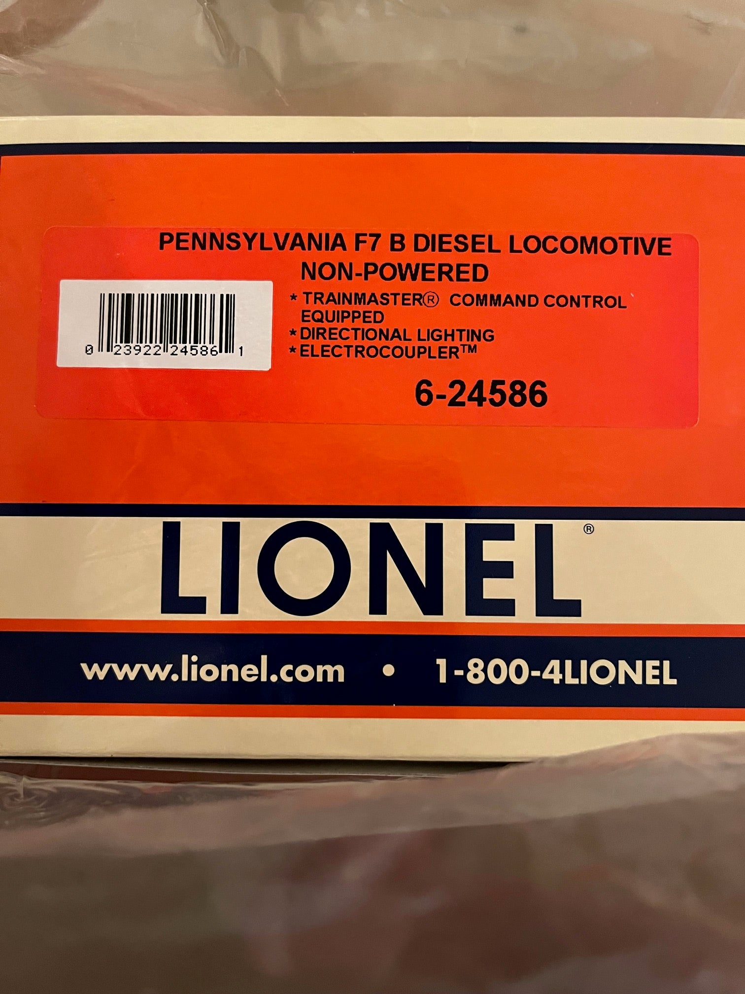 Lionel Pennsylvania TMCC F7 ABA Diesel (PWR A#9642, NON PWD B #9642B, NON PWD A #9643)-Second hand-M6774F