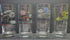 Train Glassware Set of 4-Second hand-M6825
