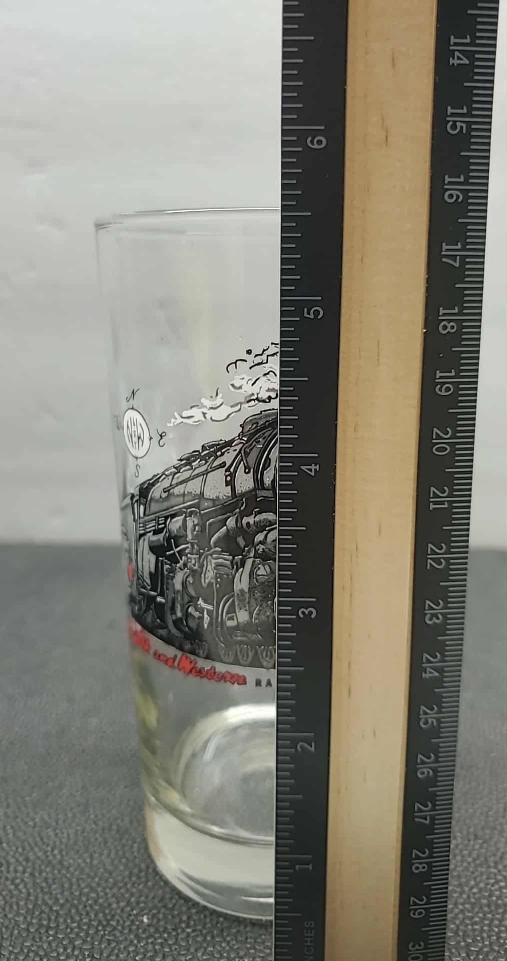 Train Glassware Set of 4-Second hand-M6825