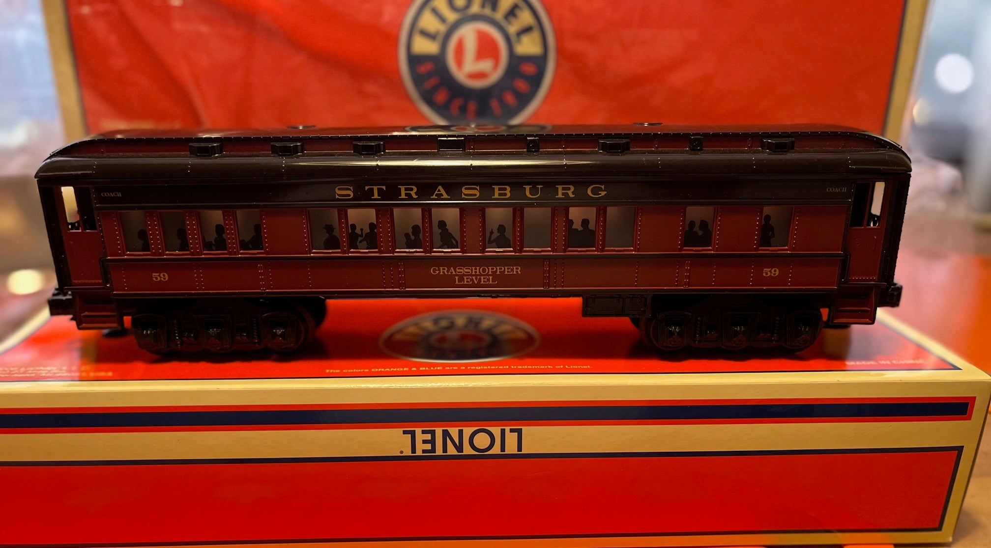 Lionel 6-30133 Strasburg Rail Road Steam Passenger Set-Second hand-M7086