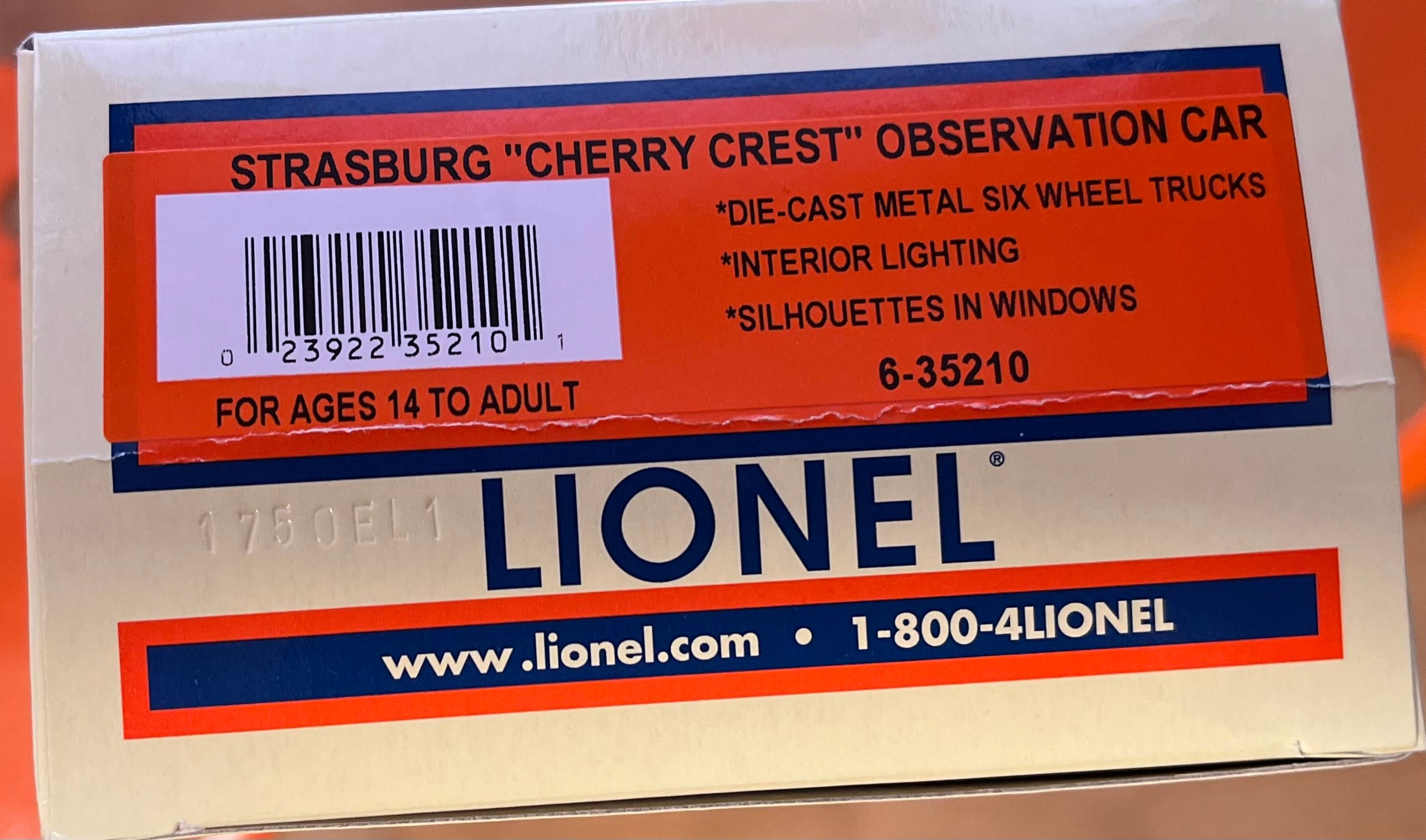 Lionel 6-30133 Strasburg Rail Road Steam Passenger Set-Second hand-M7086