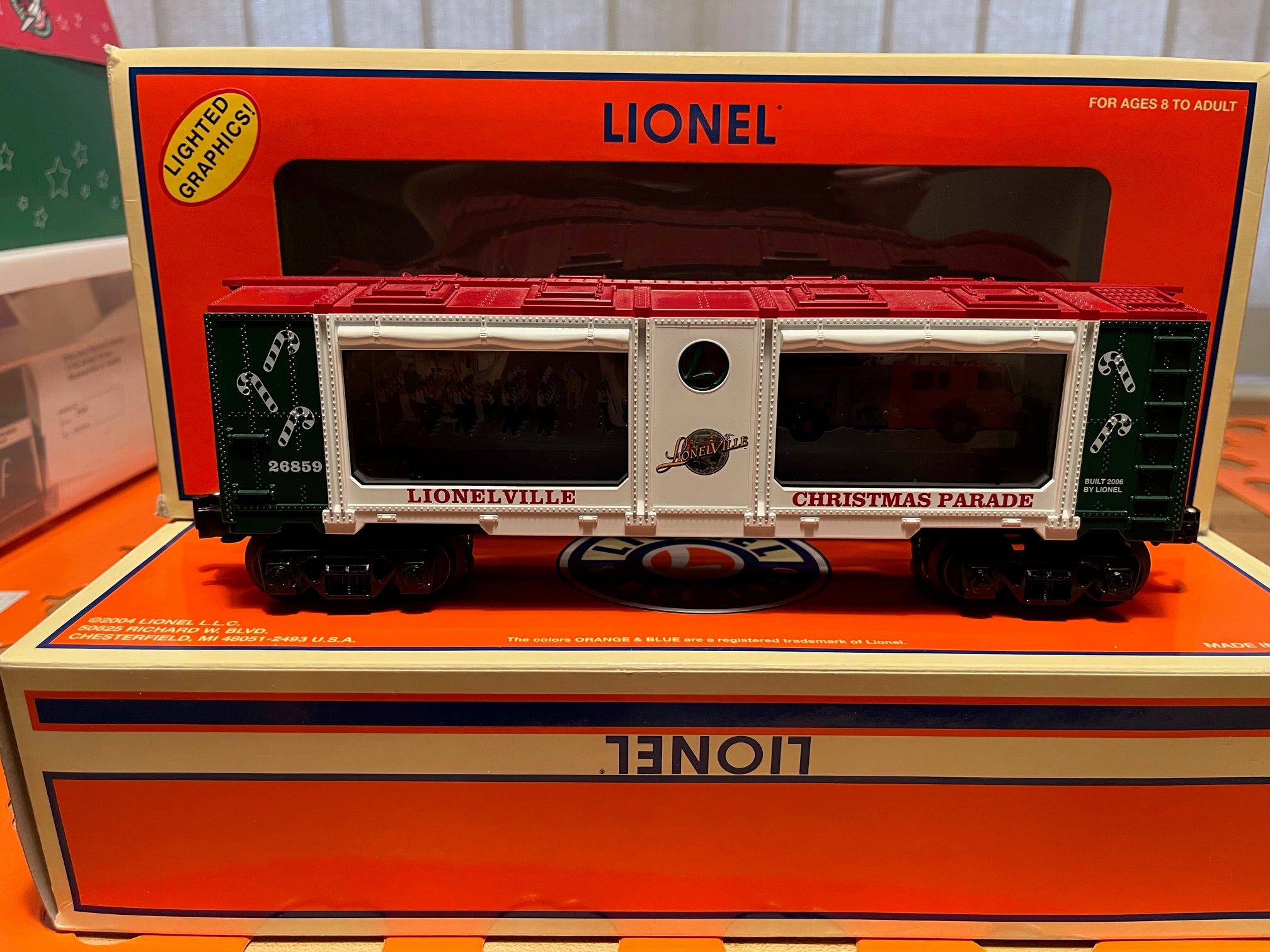 Lionel 6-26859 Christmas Parade Boxcar-Second hand-M7187