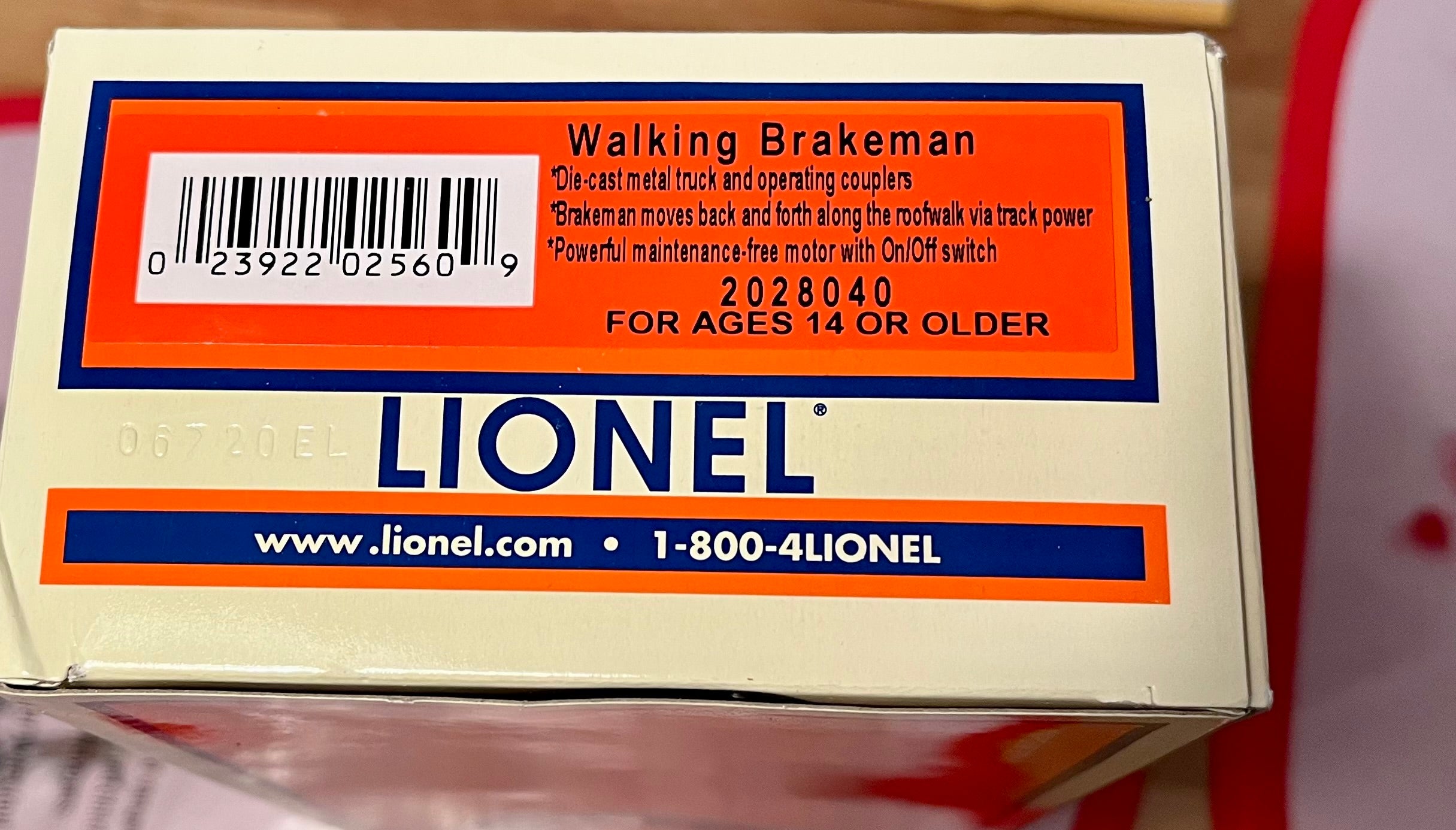 Lionel 2028040 Walking Brakeman-Second hand-M7370 - MrMuffin'sTrains