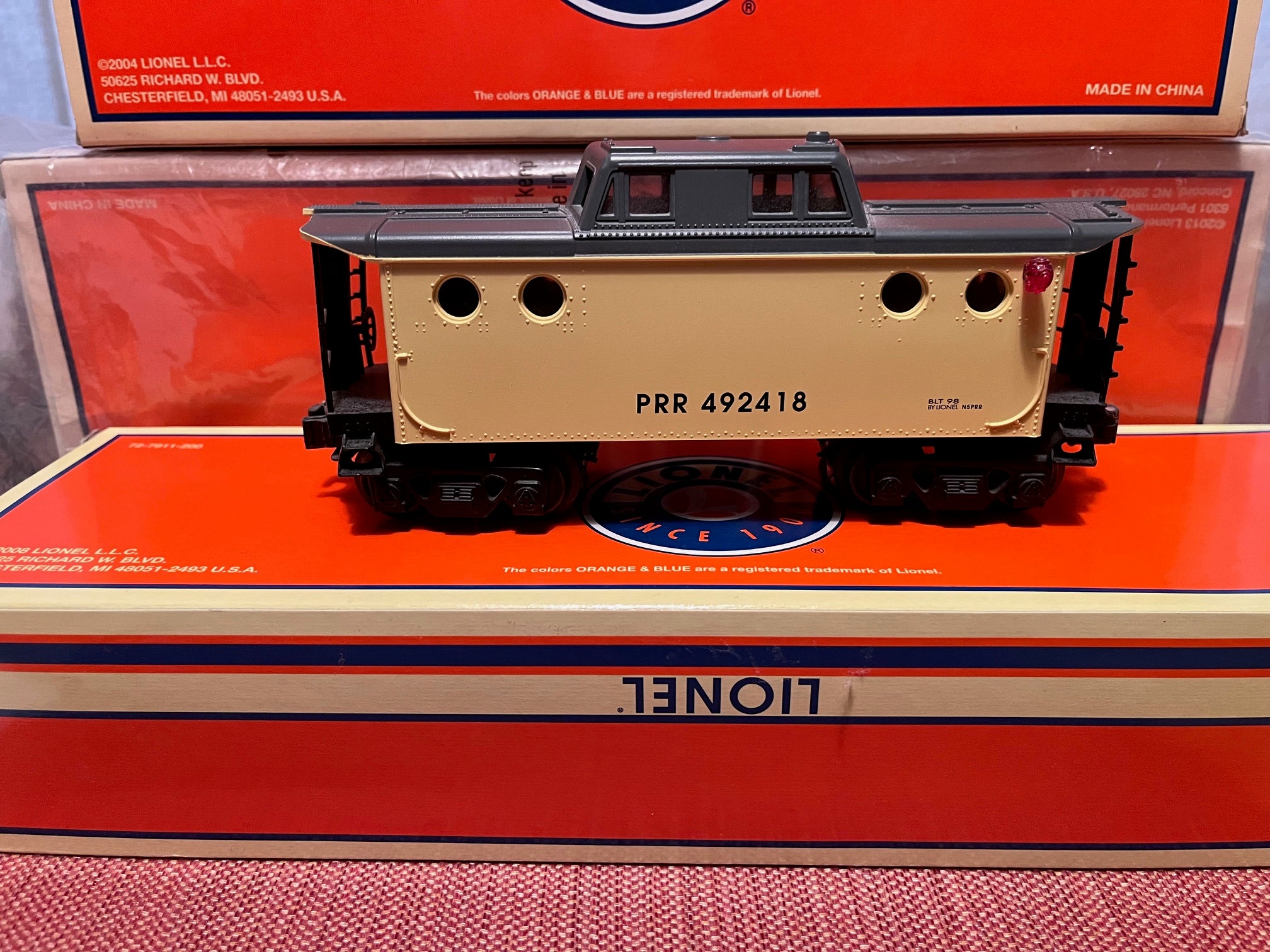Lionel 6-21751 Pennsylvania Rolling Stock 4 Pack-Second hand-M7563