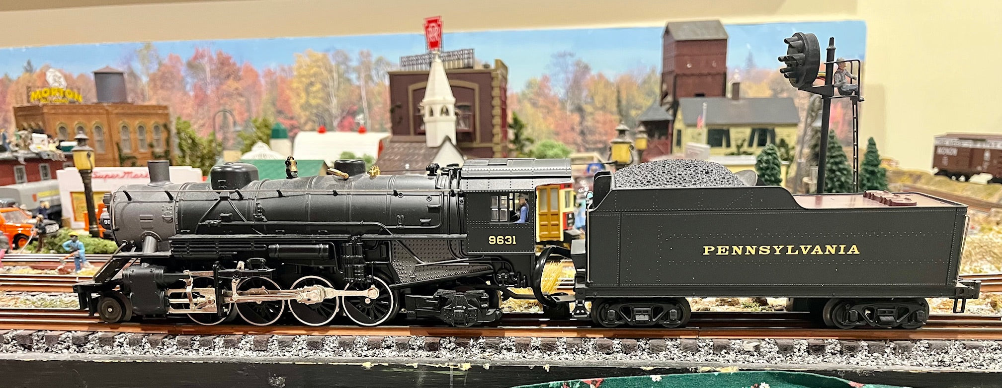 LIONEL 6-11100 PENNSYLVANIA 2-8-2  MIKADO JR #9631 W/ TMCC-Second hand-M7685