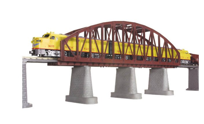 Rail King 40-1031 Rust Streel Arch Bridge-Second hand-M8196