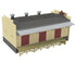 Rail King 30-9098 Freight Transfer Warehouse Beige & Black-Second hand-M8230