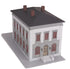 Rail King 30-9099 Police Station Two Tone Gray w/ Maroon Windows-Second hand-M8231