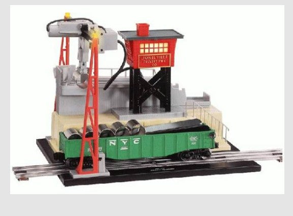 Lionel 6-12983 Culvert UnLoader CONVENTIONAL & 6-19429 -6342 Culvert Red Gondola & 6-12982 Culvert Loader 3 Set-Second hand-M8240