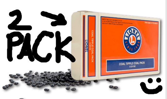 Lionel 6-32910 Rotary Coal Tipple & 6-24148 2-Pack of Coal Tipple-Second hand-M8365