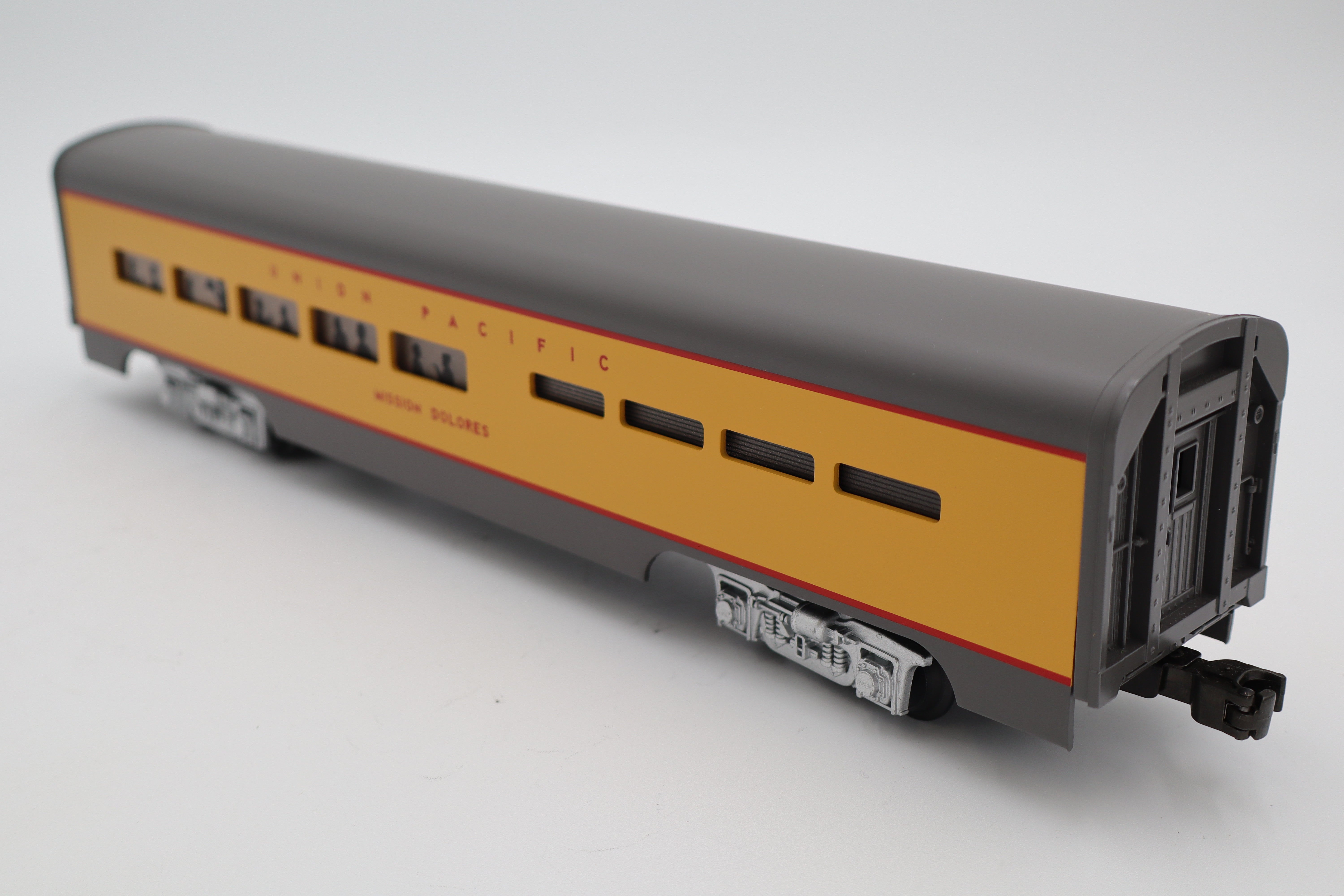 MTH MT-6119 & MT-6019 Union Pacific Painted 60' Aluminum 6 Car Set-Second hand-M8378
