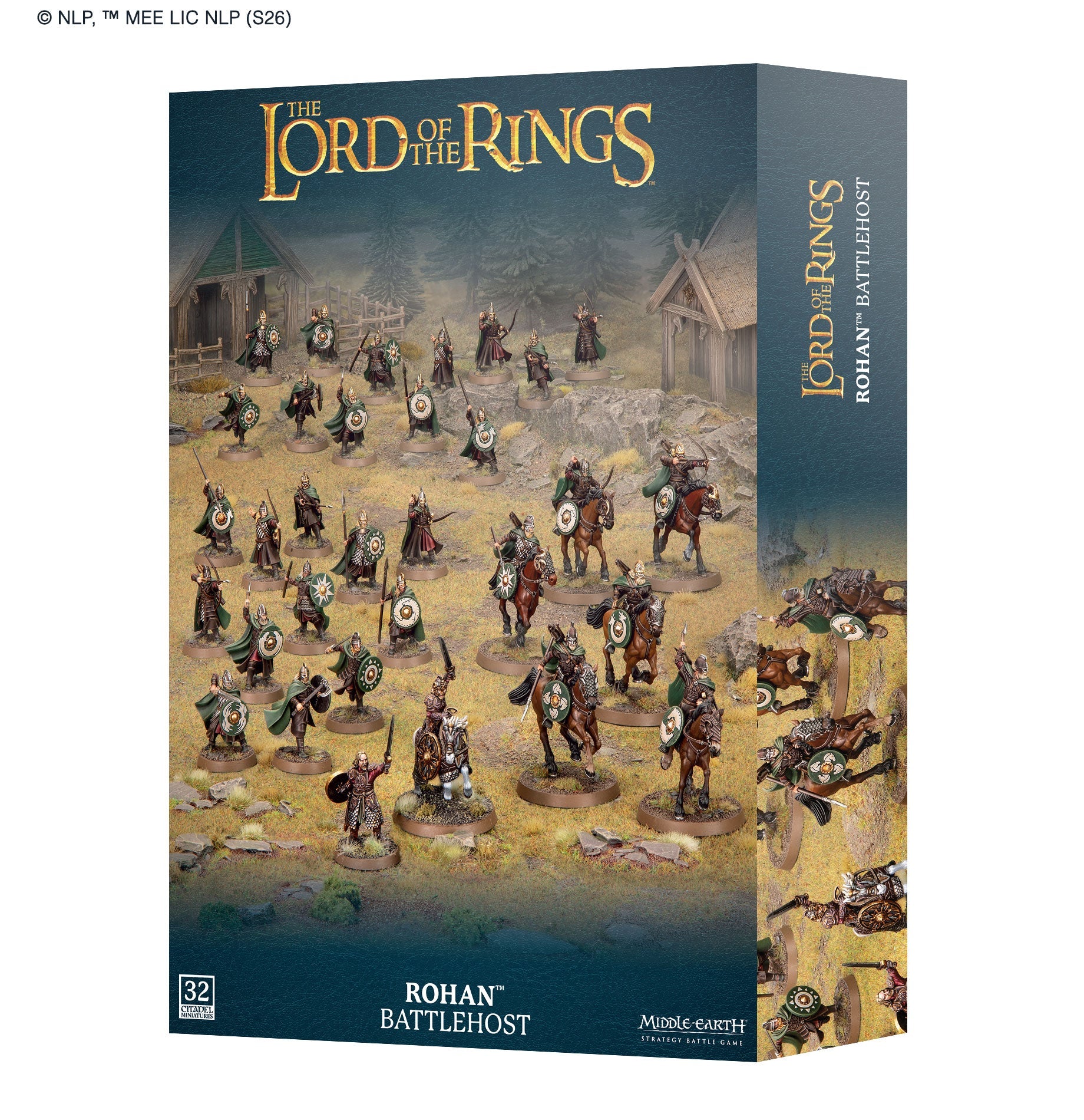 Games Workshop 30-107 - Middle-Earth Strategy Battle Game - Rohan Battlehost
