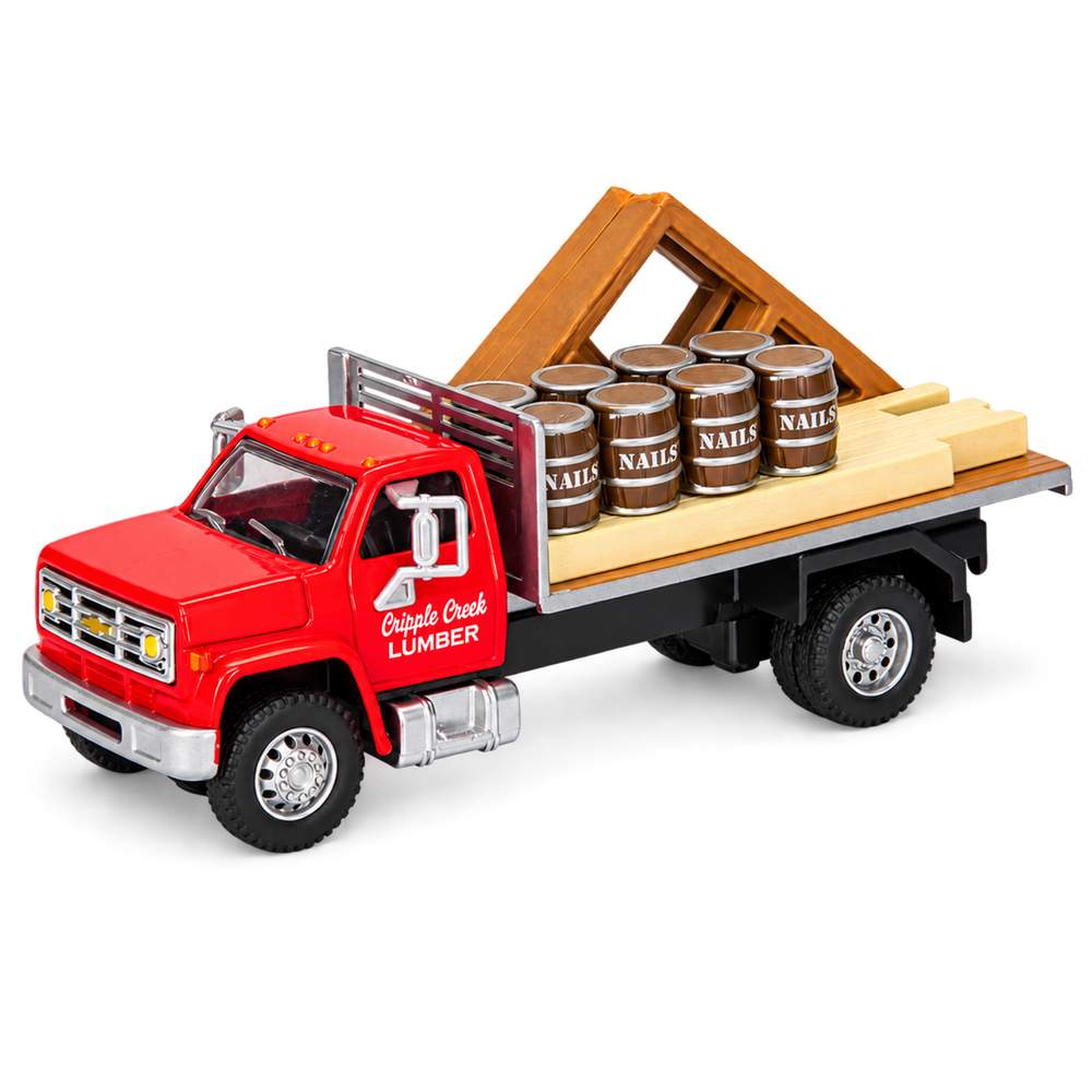 Menards - 1973 Chevy Flatbed Truck w/ Lumber "Cripple Creek" - 1/48 Scale