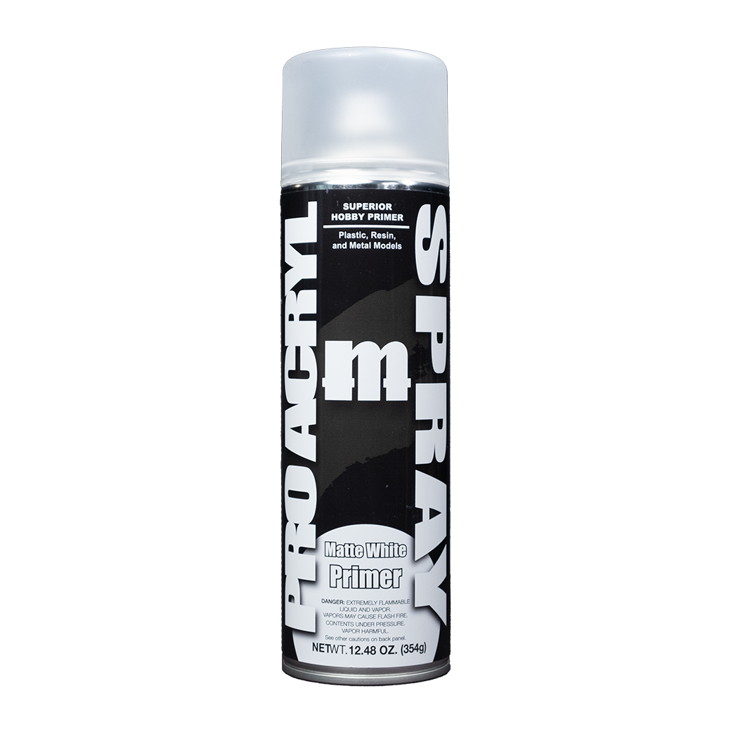 Monument Hobbies MPAR-P03 - Pro Acryl Spray Matte White Primer (500ml)