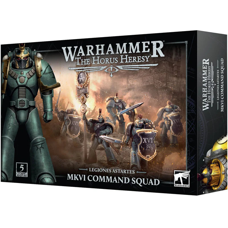 Games Workshop 31-85 - Warhammer: The Horus Heresy - Legiones Astartes: MKVI Command Squad