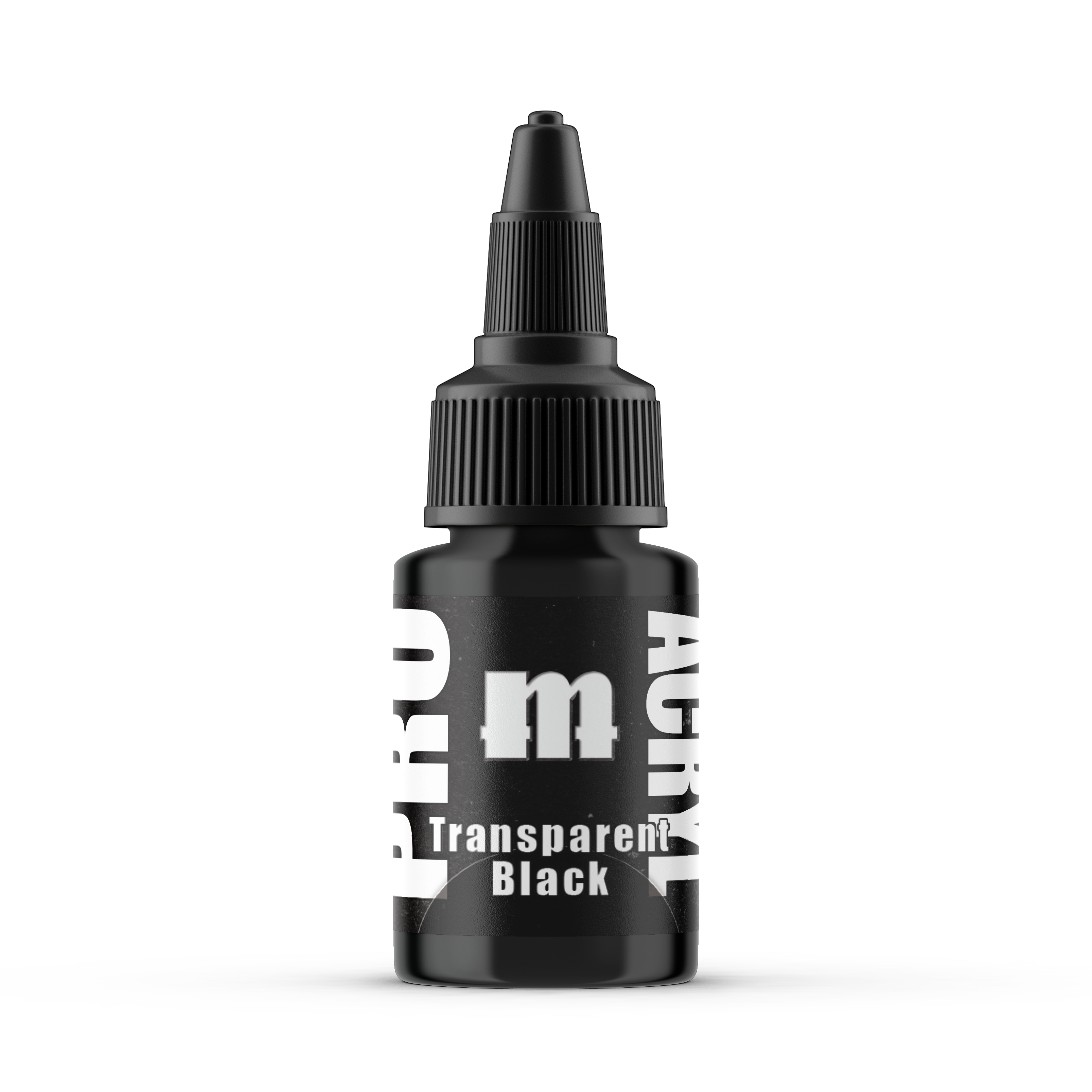 Monument Hobbies MPA-053 - Pro Acryl Transparent Black (22ml)