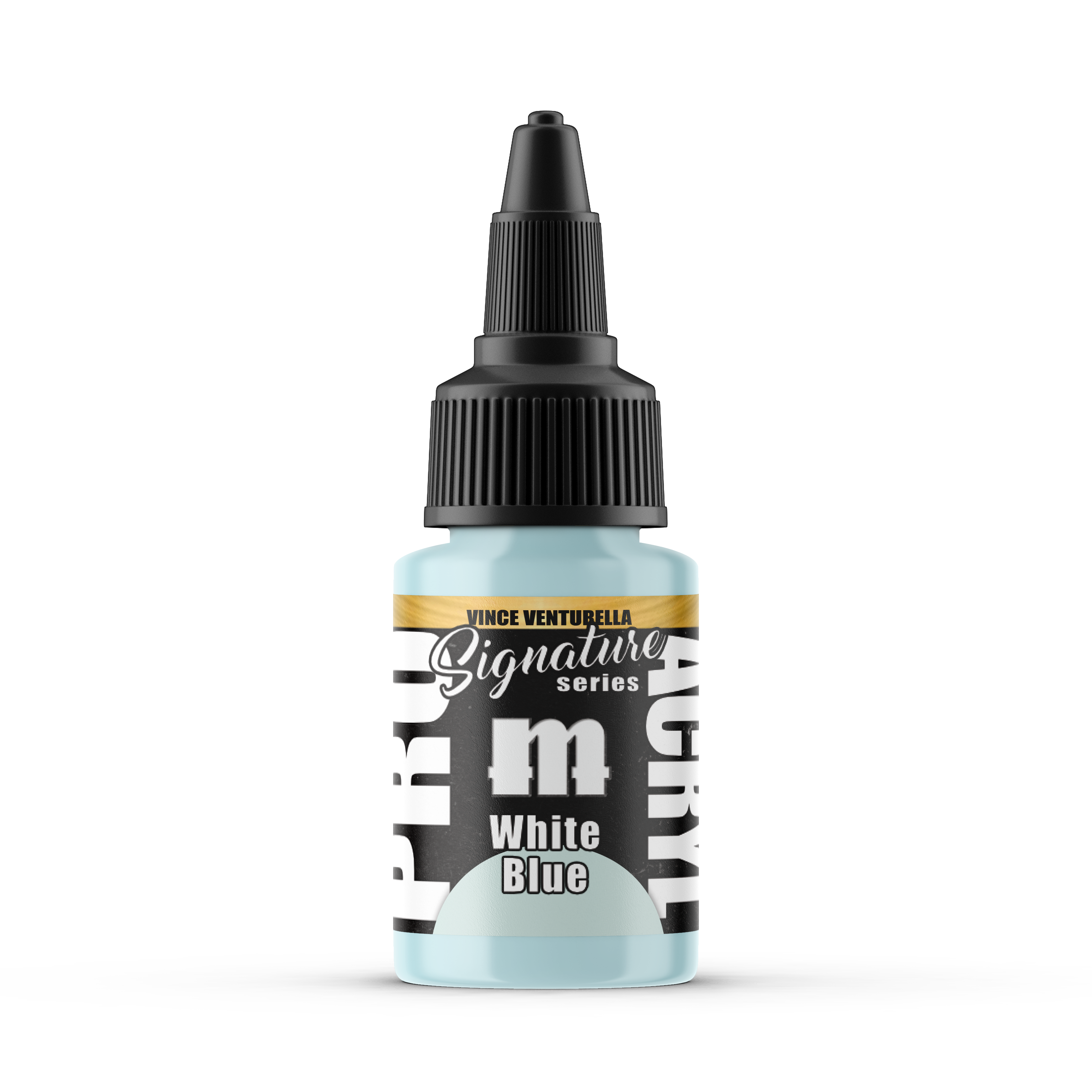 Monument Hobbies MPA-S04 - Pro Acryl Signature Series Vince Venturella White Blue (22ml)