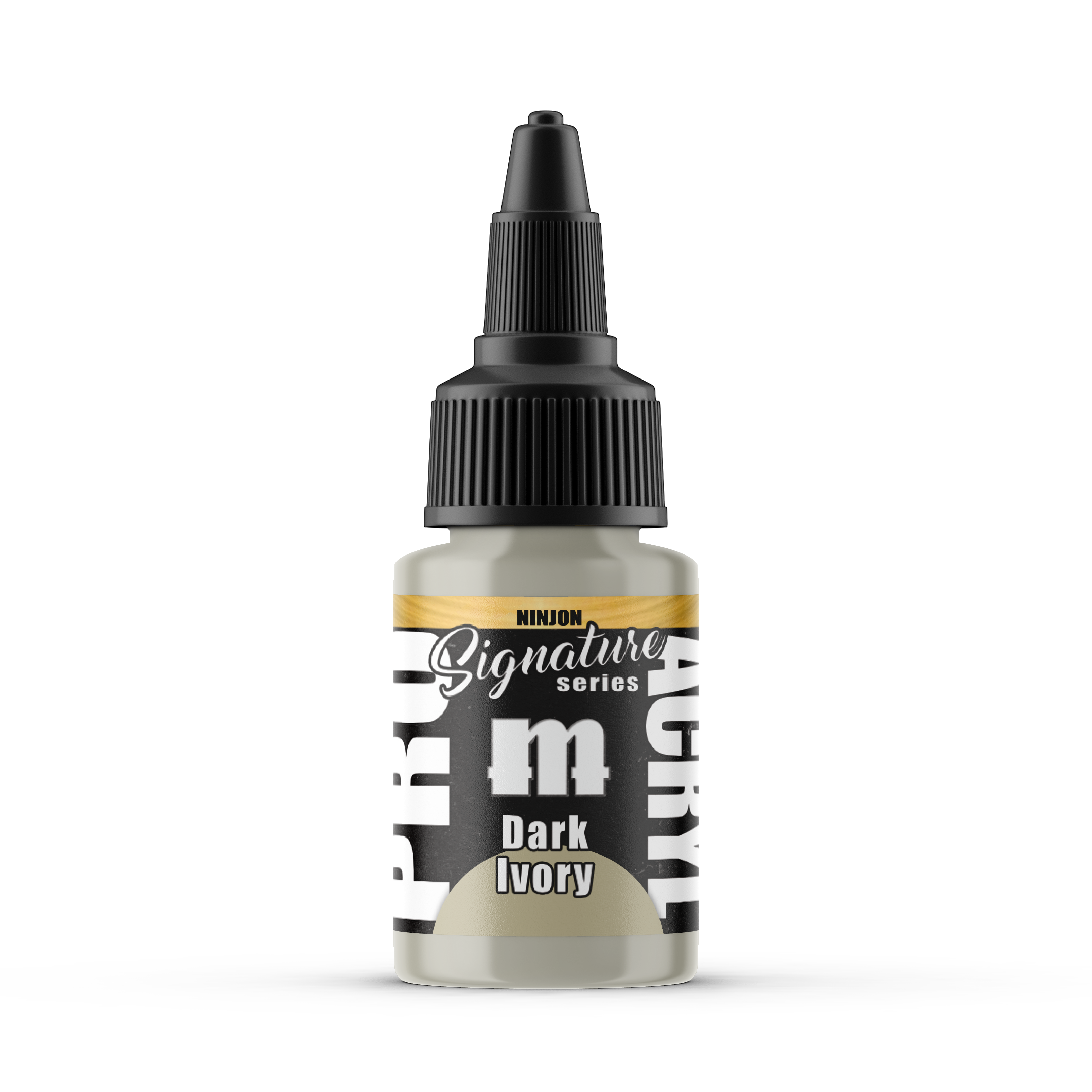 Monument Hobbies MPA-S07 - Pro Acryl Signature Series Ninjon Dark Ivory (22ml)