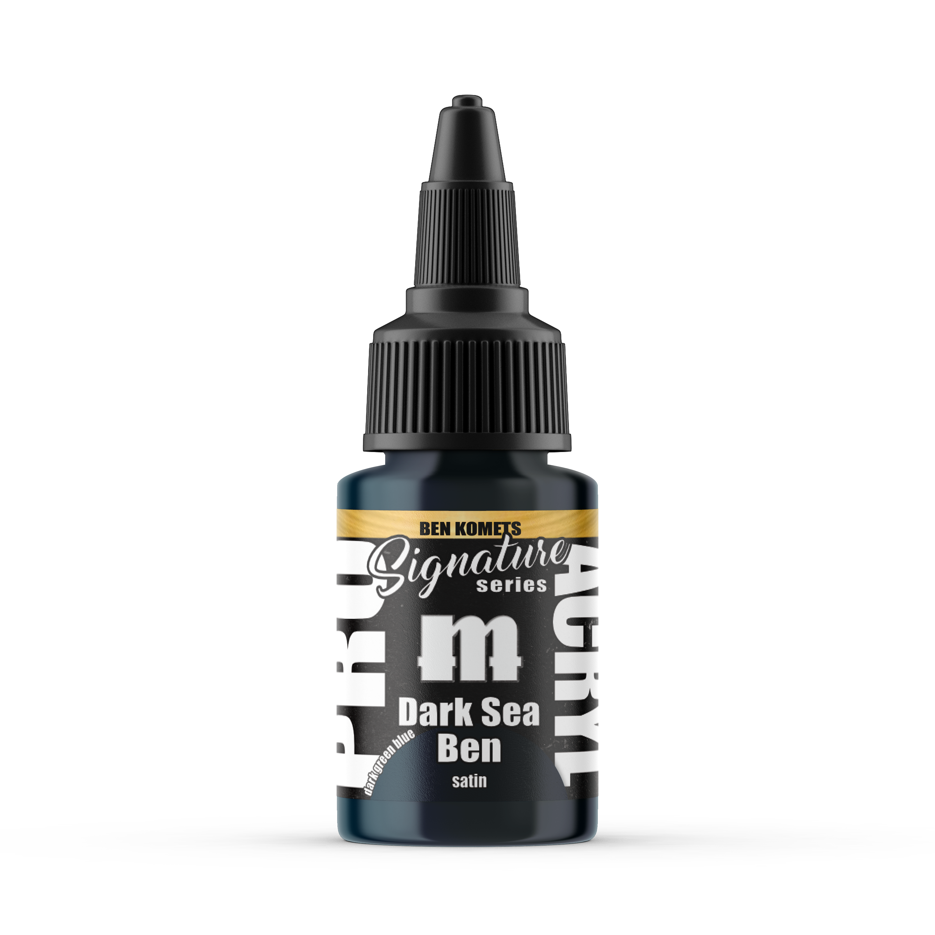 Monument Hobbies MPA-S13 - Pro Acryl Signature Series Ben Komets Dark Sea Ben (22ml)