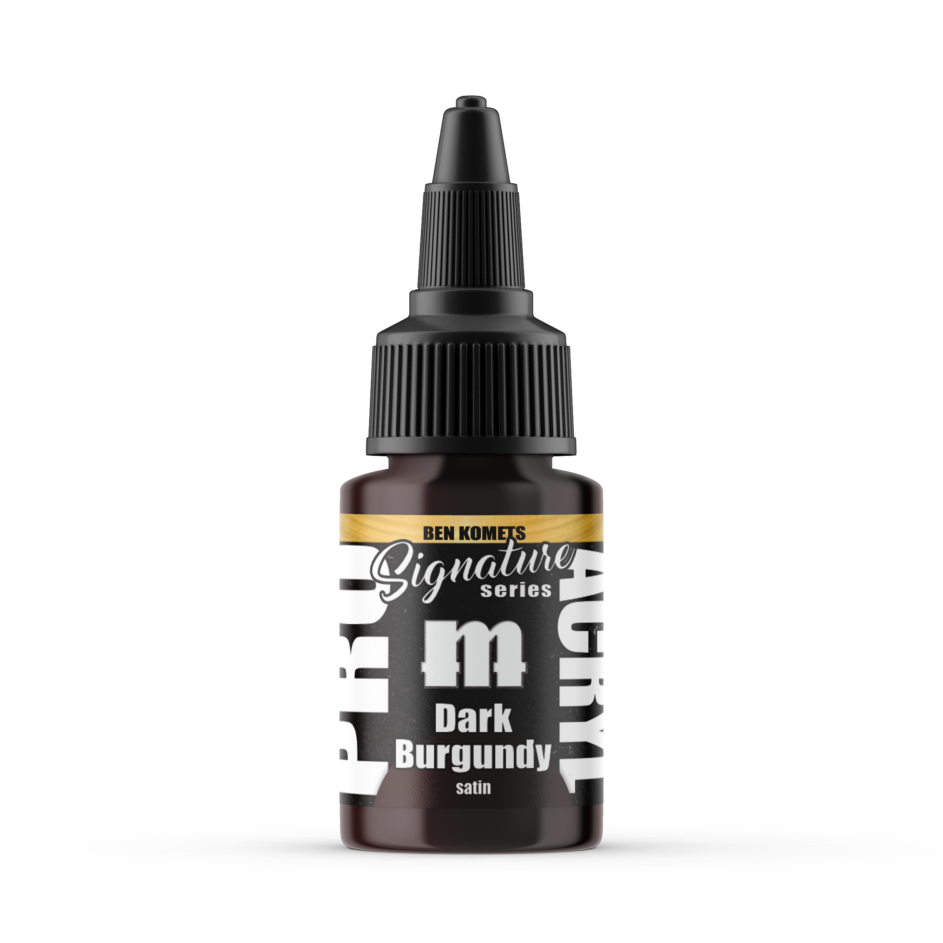 Monument Hobbies MPA-S15 - Pro Acryl Signature Series Ben Komets Dark Burgundy (22ml)