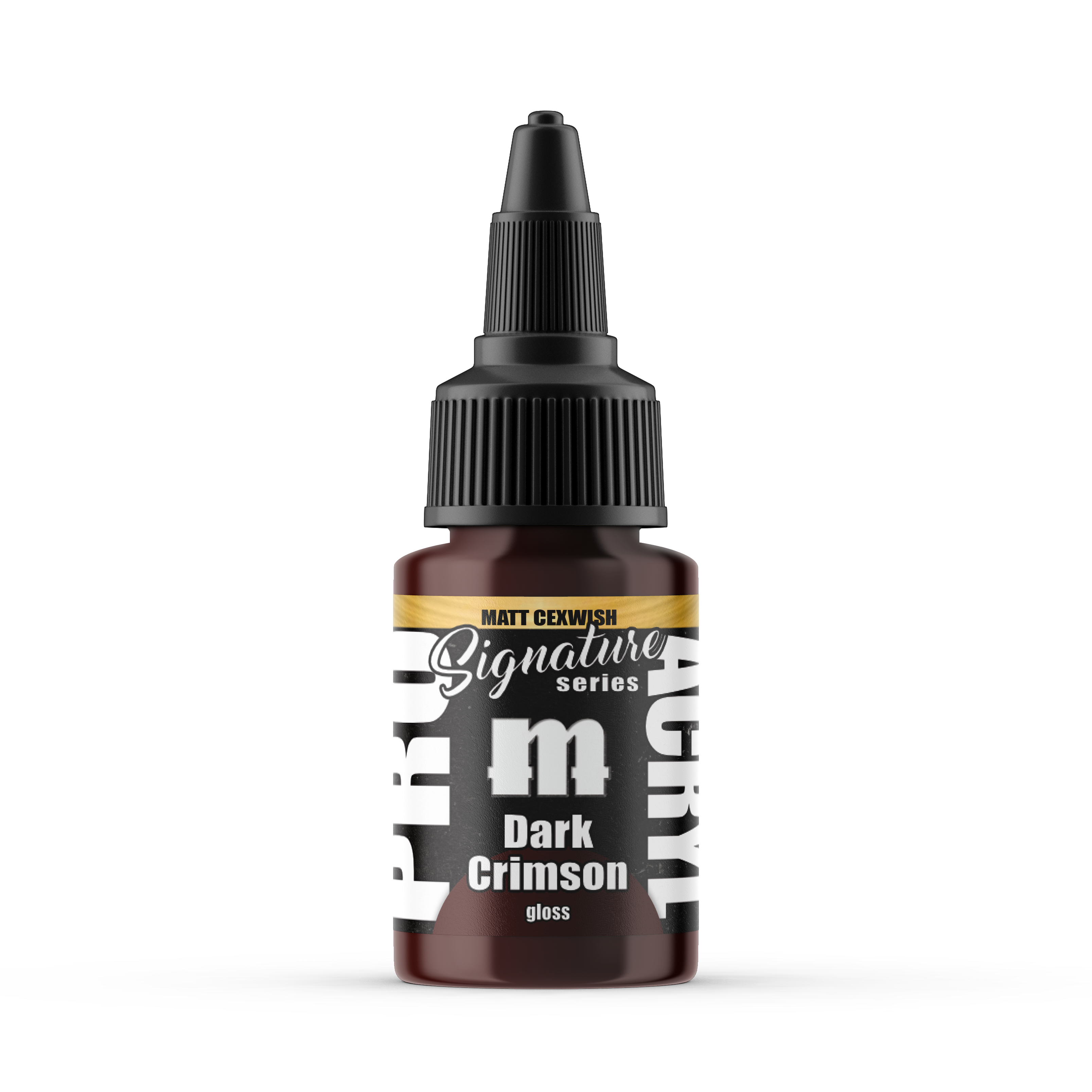Monument Hobbies MPA-S19 - Pro Acryl Signature Series Matt Cexwish Dark Crimson (22ml)