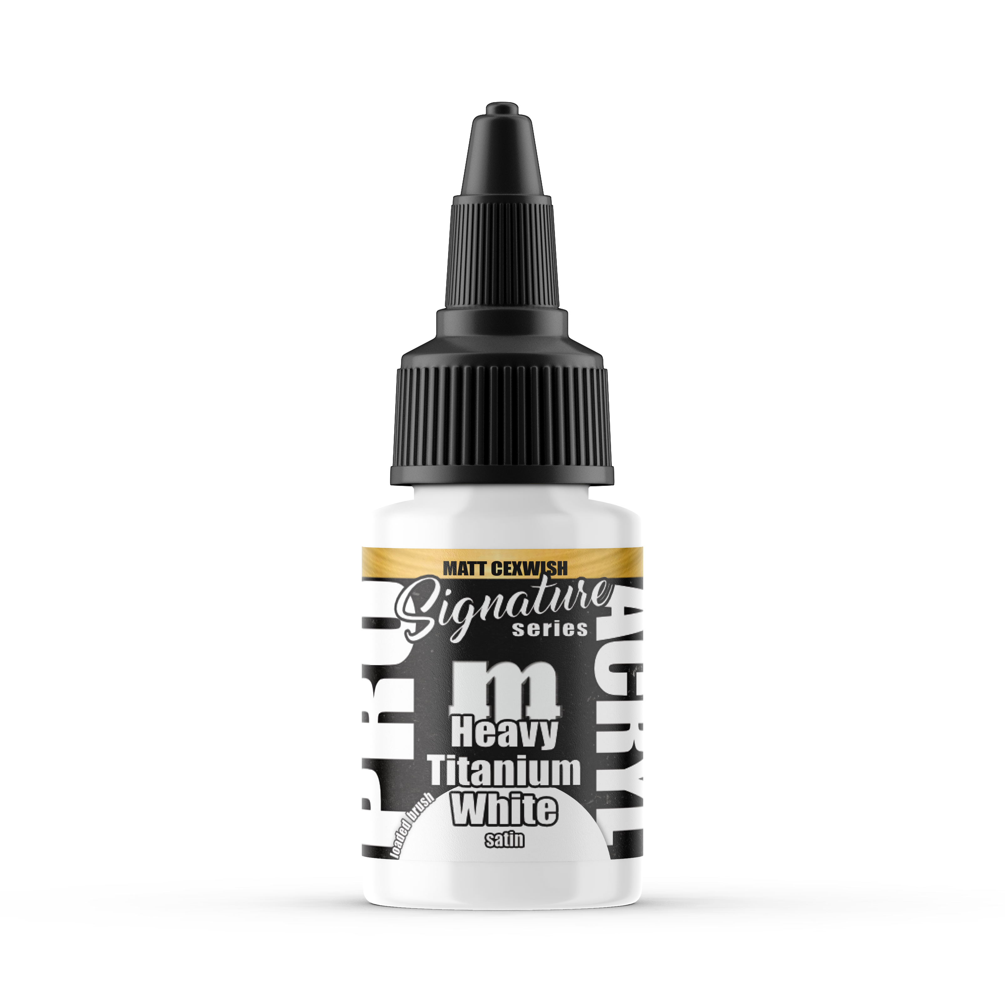 Monument Hobbies MPA-S21 - Pro Acryl Signature Series Matt Cexwish Heavy Titanium White (22ml)
