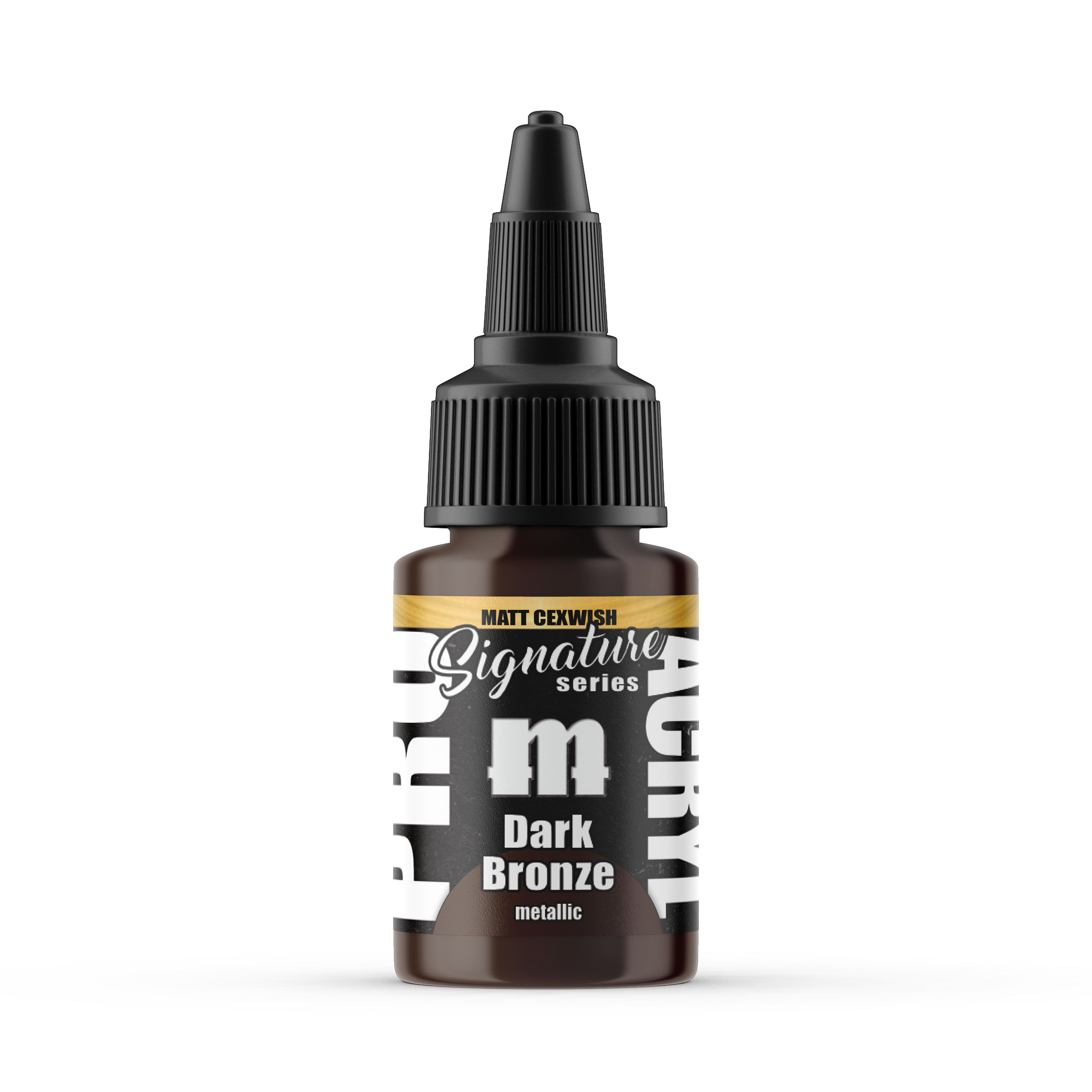 Monument Hobbies MPA-S24 - Pro Acryl Signature Series Matt Cexwish Dark Bronze (22ml)