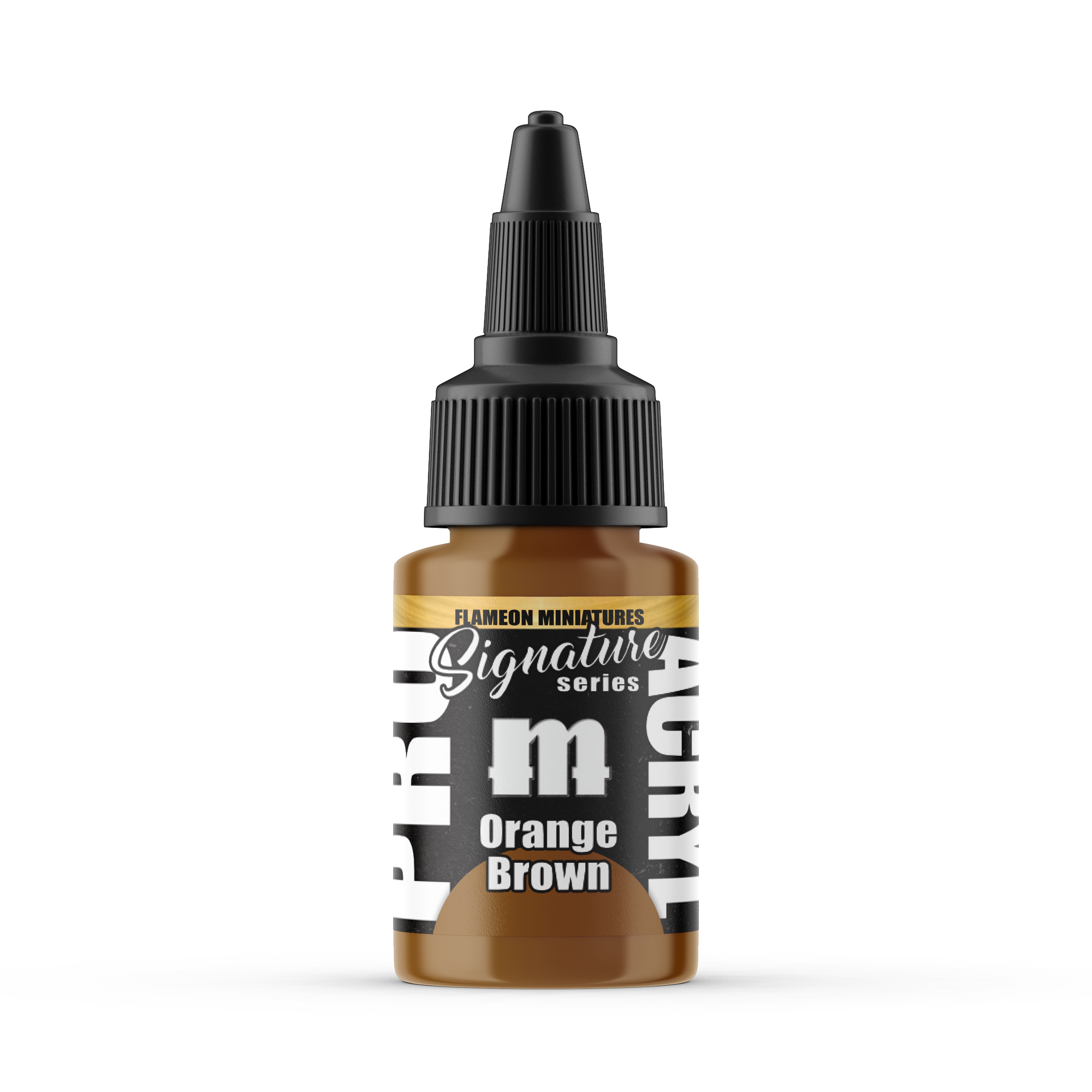 Monument Hobbies MPA-S27 - Pro Acryl Signature Series Flameon Orange Brown (22ml)