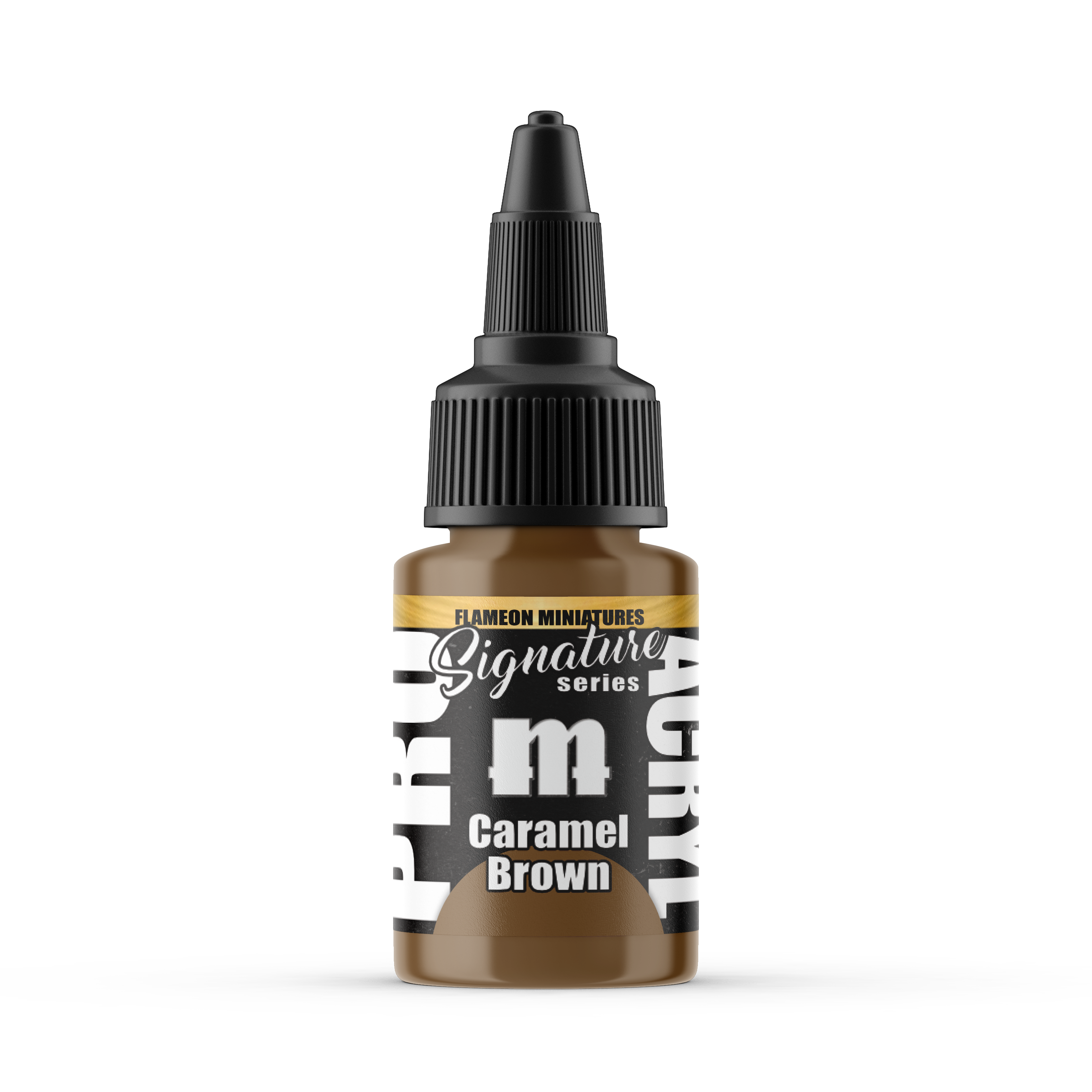 Monument Hobbies MPA-S28 - Pro Acryl Signature Series Flameon Caramel Brown (22ml)