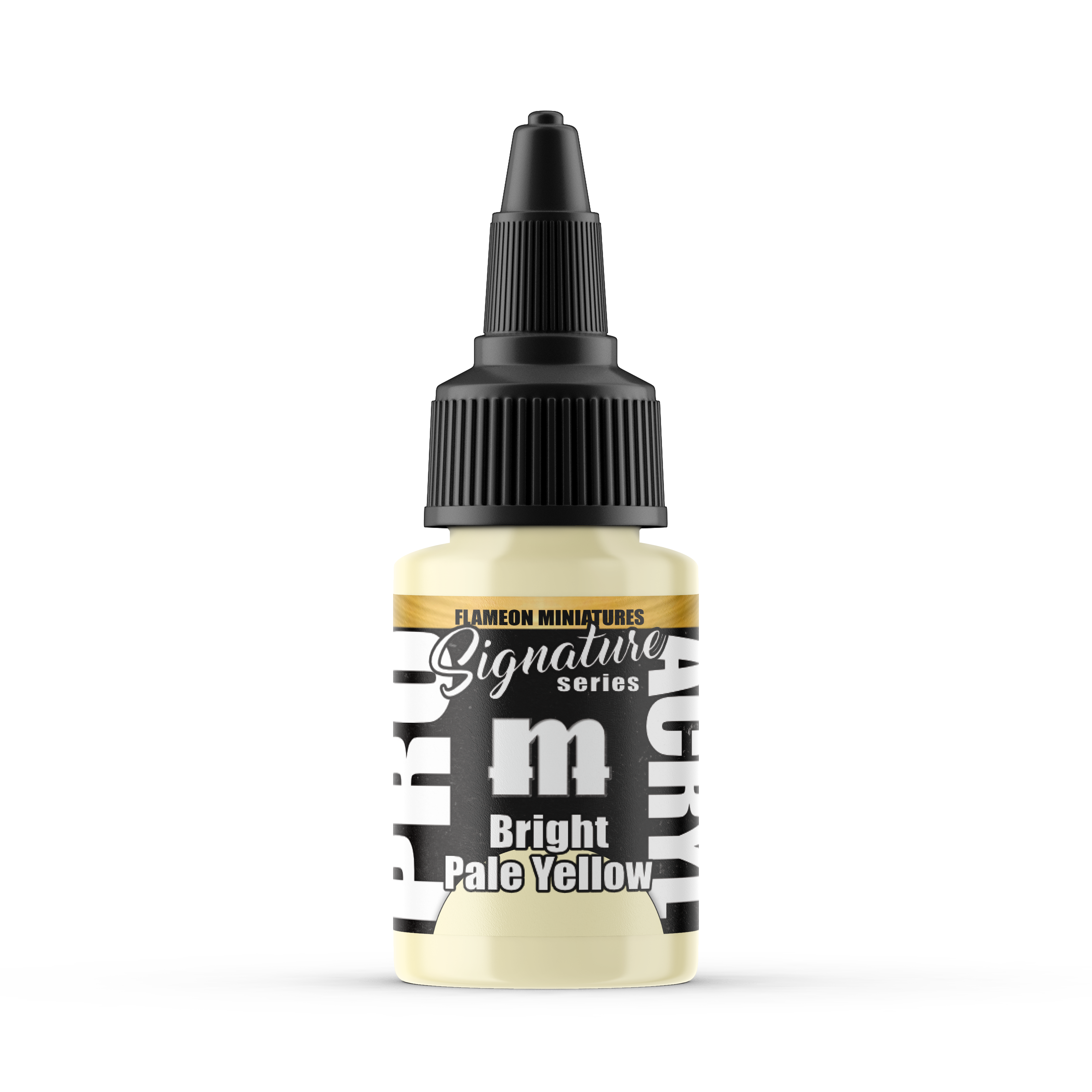 Monument Hobbies MPA-S30 - Pro Acryl Signature Series Flameon Bright Pale Yellow (22ml)