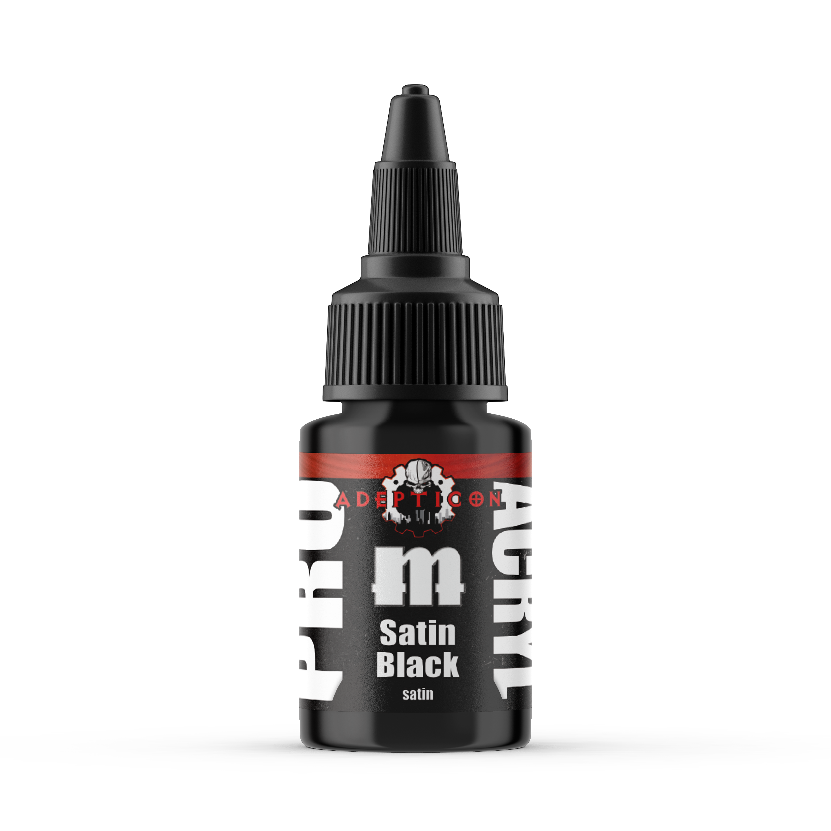 Monument Hobbies MPA-S39 - Pro Acryl Signature Series Adepticon Satin Black (22ml)