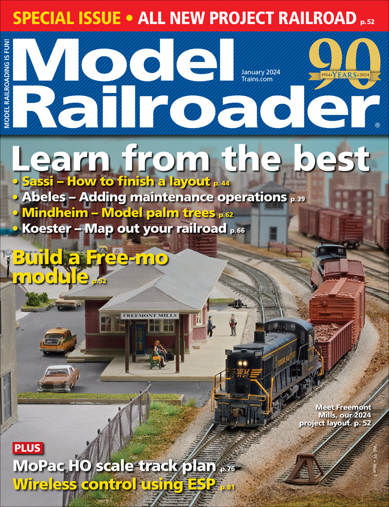 Model Railroader - Magazine - Vol. 91 - Issue 01 - Jan 2024