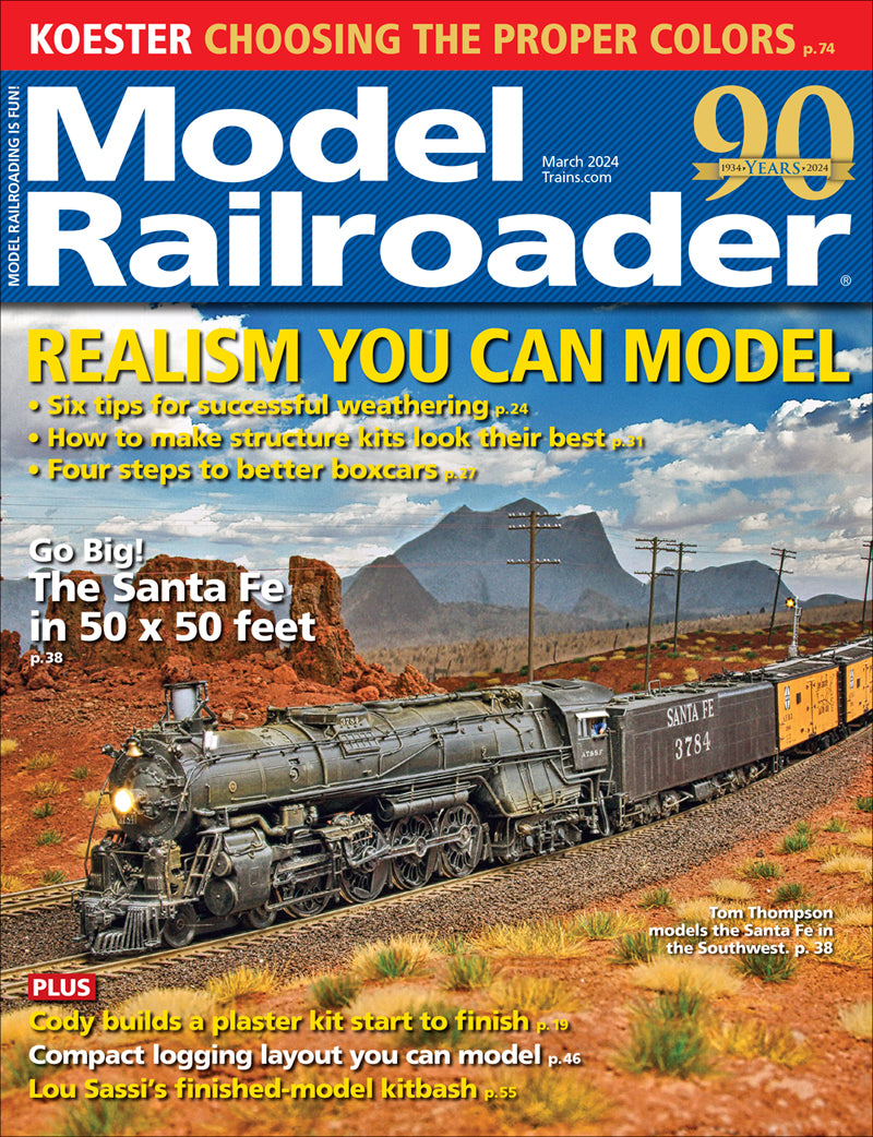 Model Railroader - Magazine - Vol. 91 - Issue 03 - March 2024