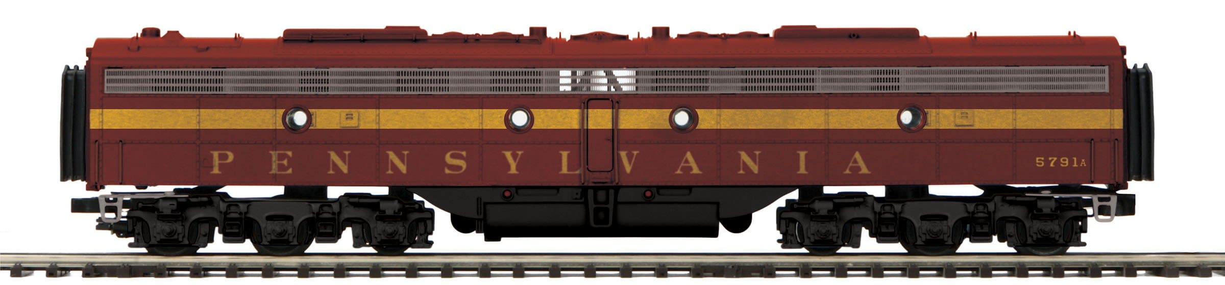 MTH 20-21254-1 & 20-21254-3 Pennsylvania E-8 A Unit Diesel & B Unit Non Powered-Second hand-M5295