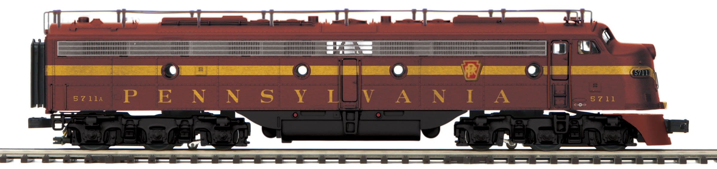 MTH 20-21255-4 Pennsylvania E-8 A Unit Diesel Non Powered-Second hand-M5296