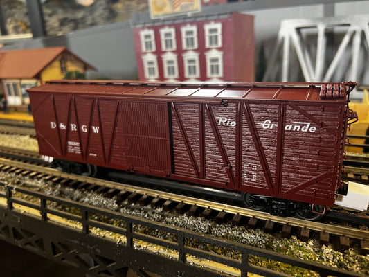 MTH 20-93963 - Premier - USRA 40' Box Car "Rio Grande" #66332 - Custom Run for Berwyn’s - MrMuffin'sTrains