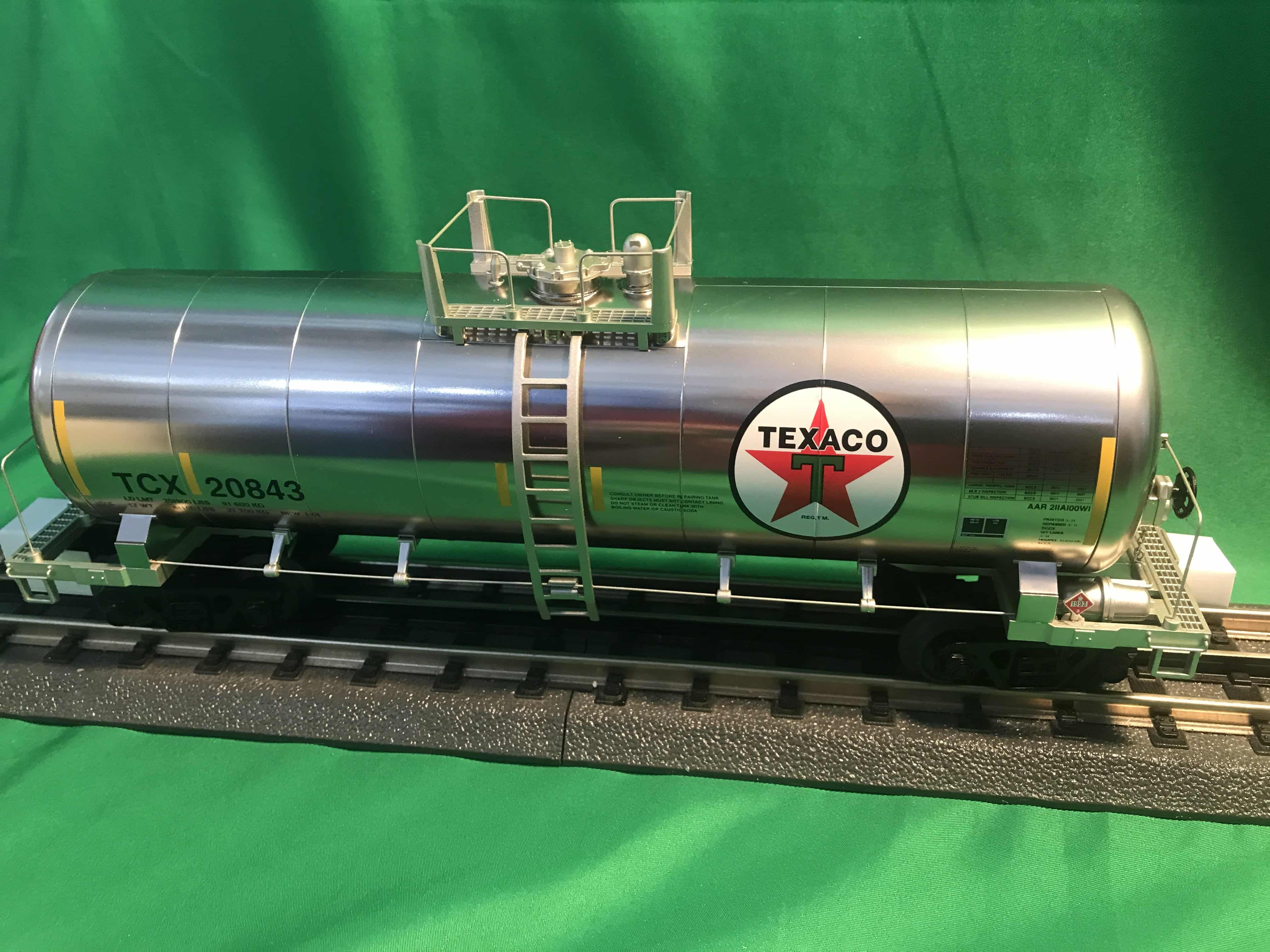 MTH 20-96289 Texaco Tank Car-2 Car Set-Second hand-M5394