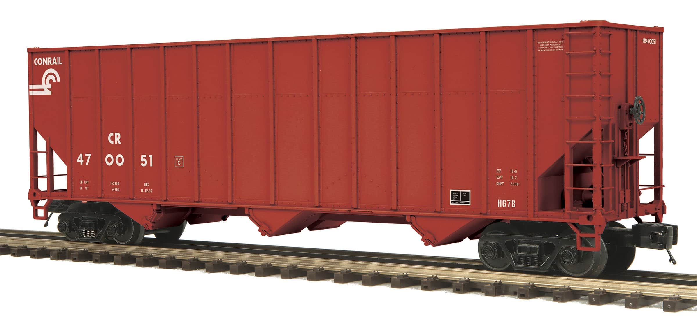 MTH 20-97375 Conrail Coke Hopper Car w/ Load-Second hand-M5140