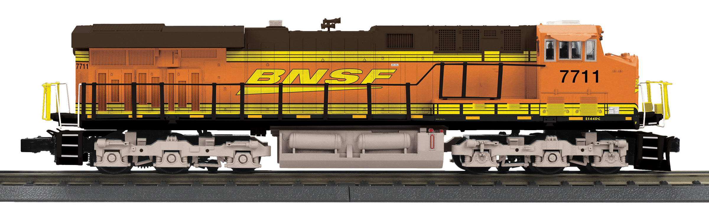 MTH 30-21158-1 - ES44AC Imperial Diesel Engine "BNSF" #7711 w/ PS3 (Golden Swoosh)