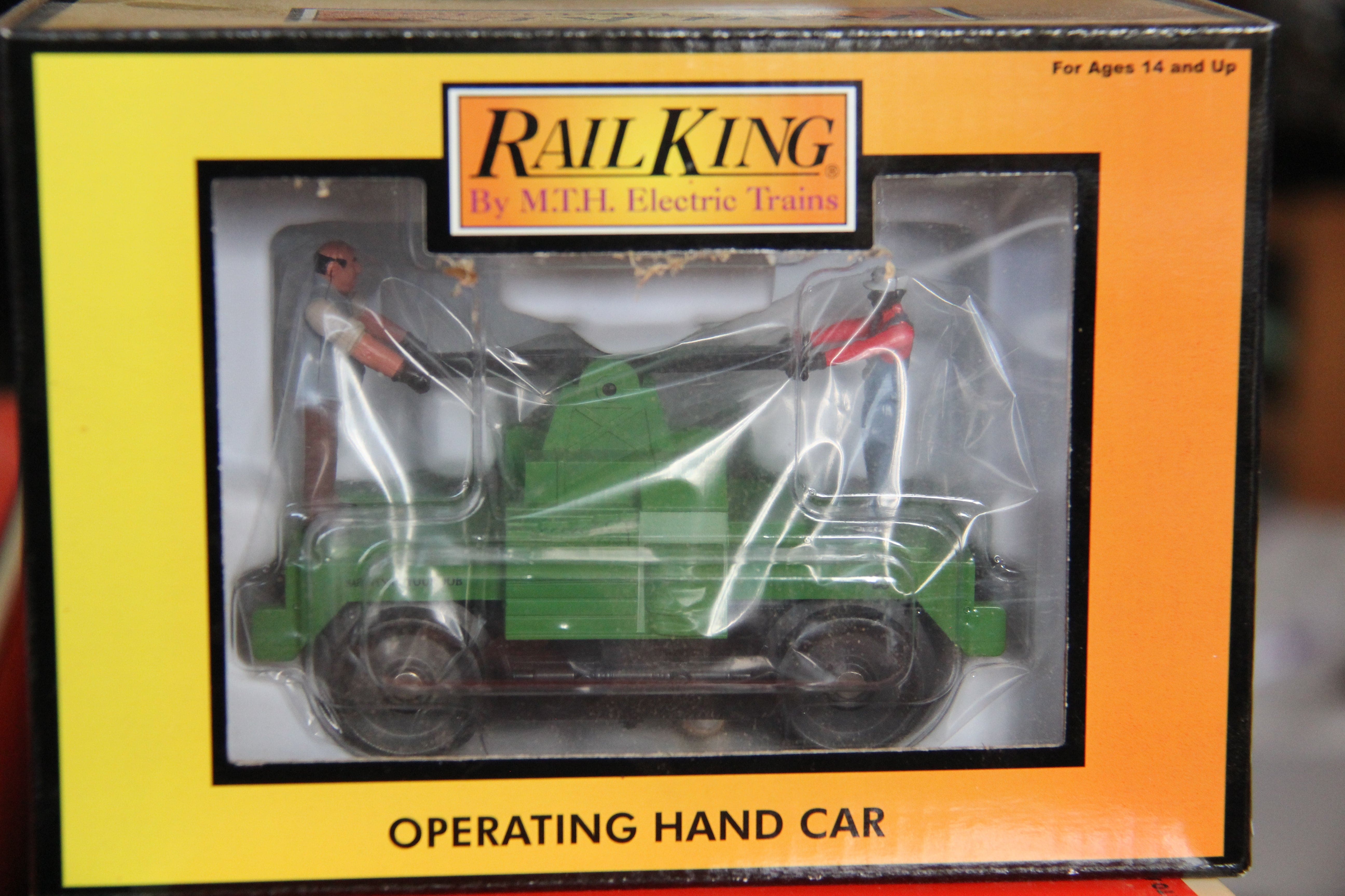 MTH 30-2526-Maintenance of Way Operating Hand Car-Second hand-M1571