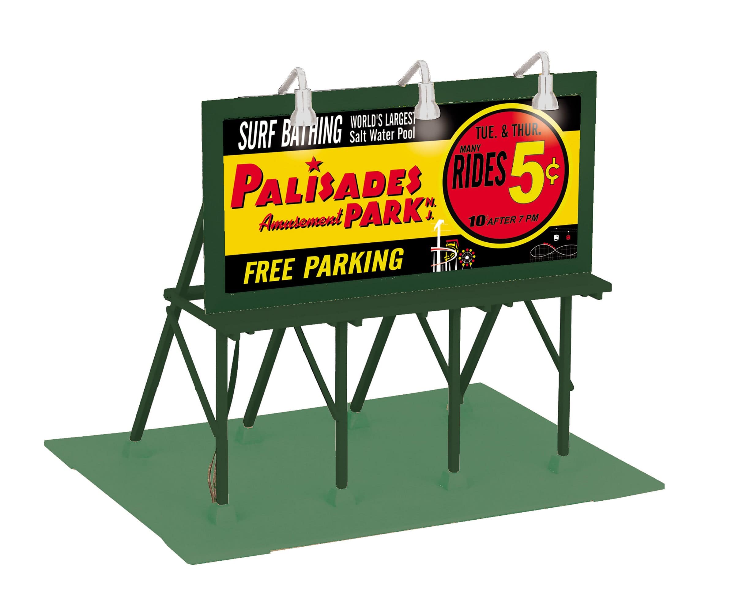MTH 30-90647 - Lighted Billboard "Palisades Park"