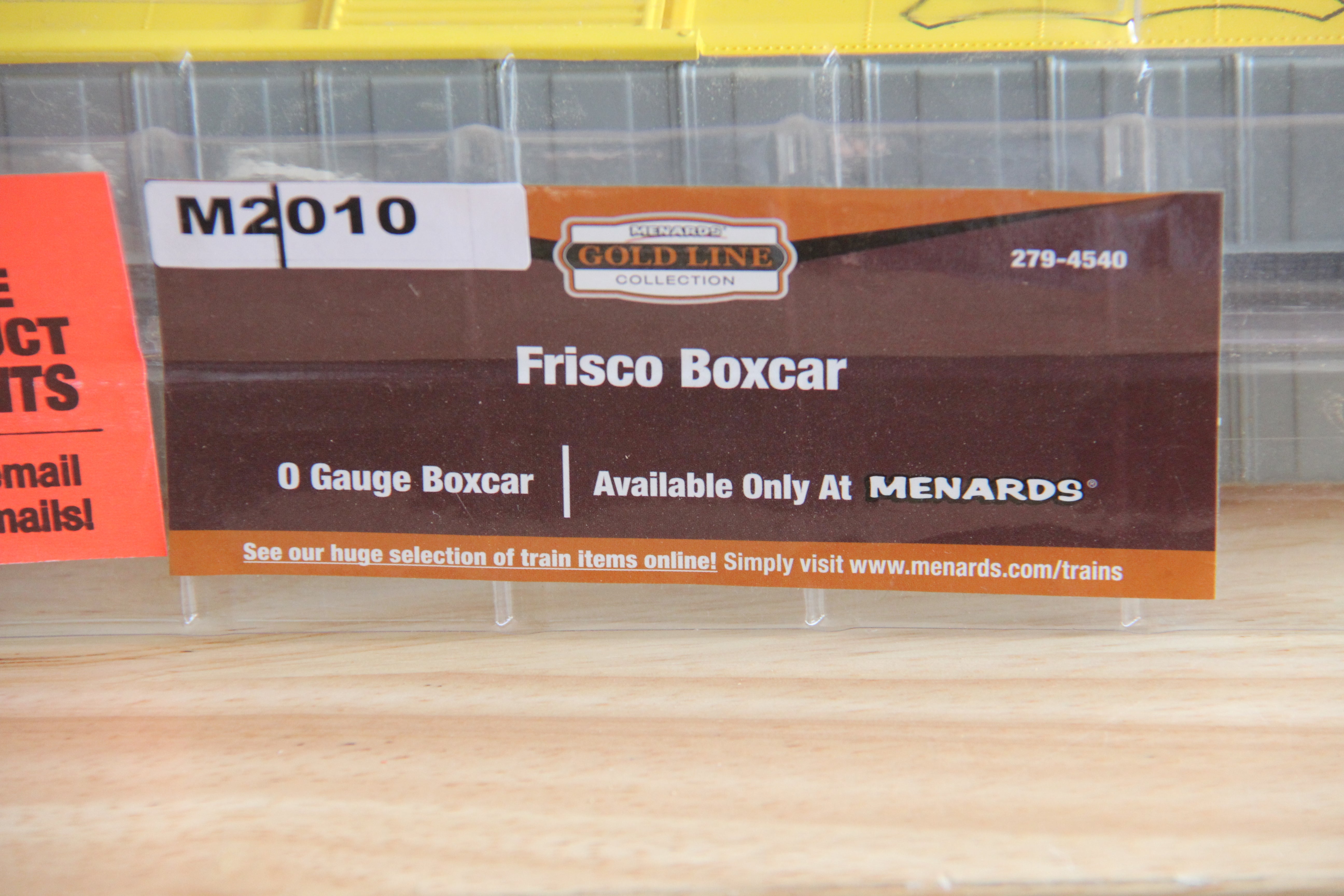 Menards-279-4540 Frisco Boxcar-Second hand-M2010