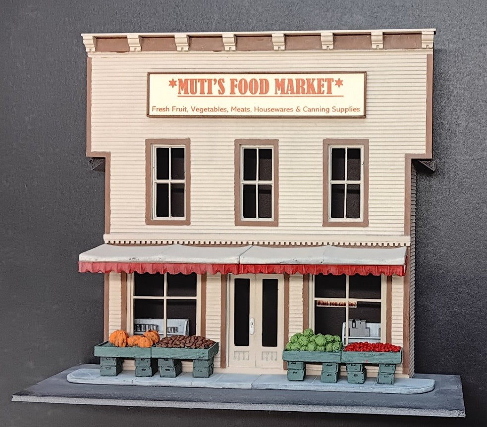Schomberg Scale Structures #F1 - Building Flat - Multi's Food Market Kit