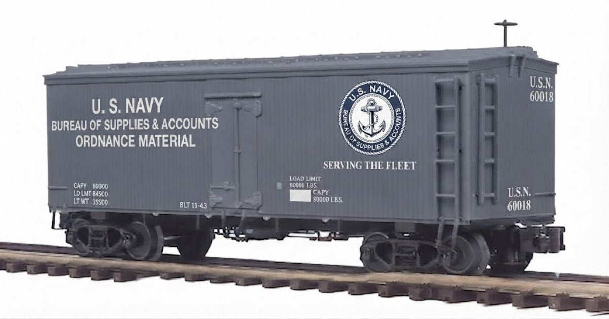 Lionel 27260USN1 - Milk Car "US Navy" #18660 - Custom Run for MrMuffin'sTrains