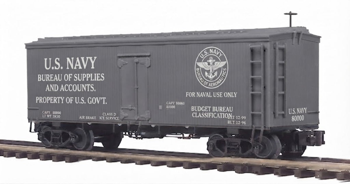 Lionel 27260USN2 - Milk Car "US Navy" #8000 - Custom Run for MrMuffin'sTrains