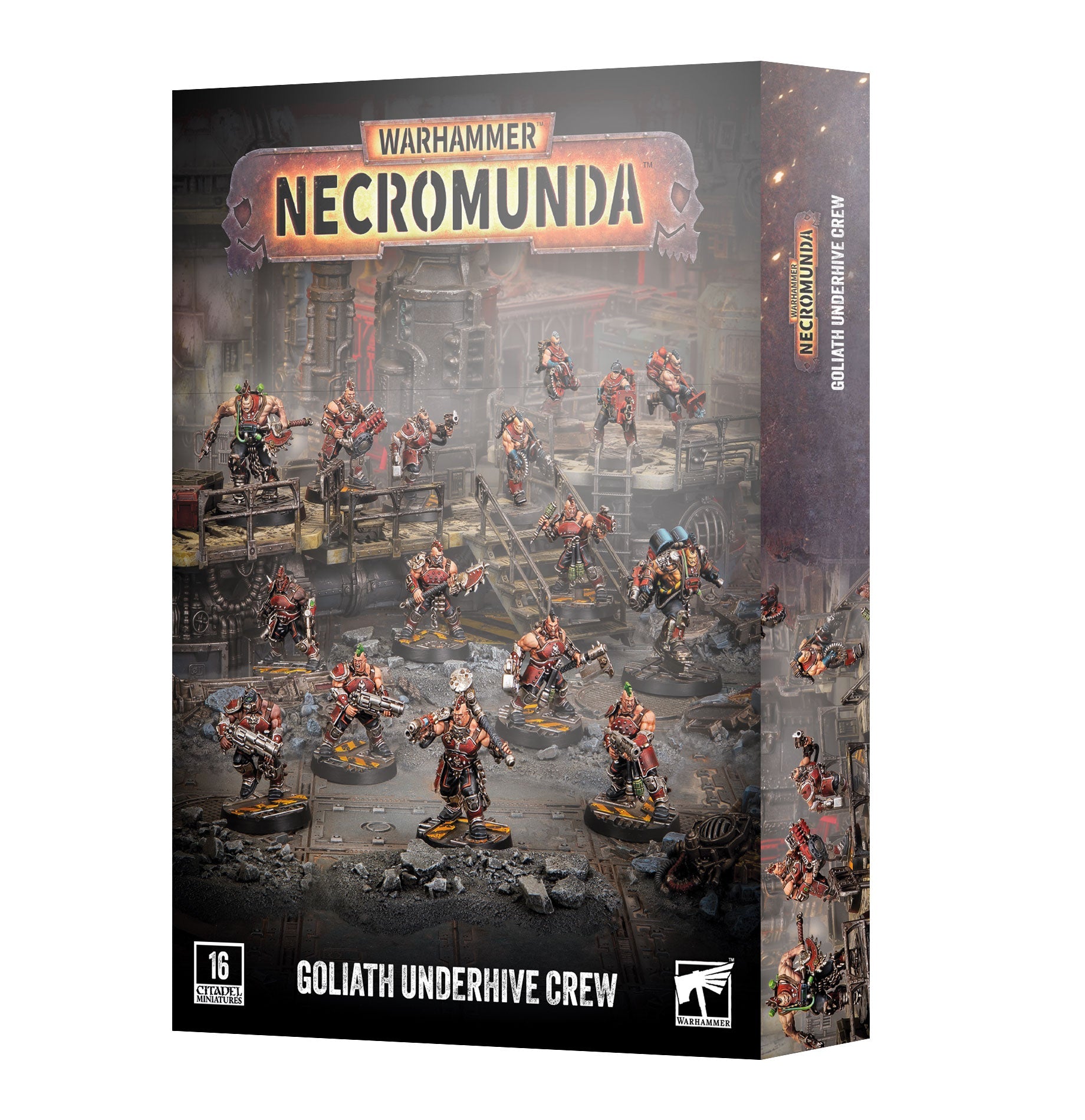 Games Workshop 301-72 - Necromunda - Goliath Underhive Crew