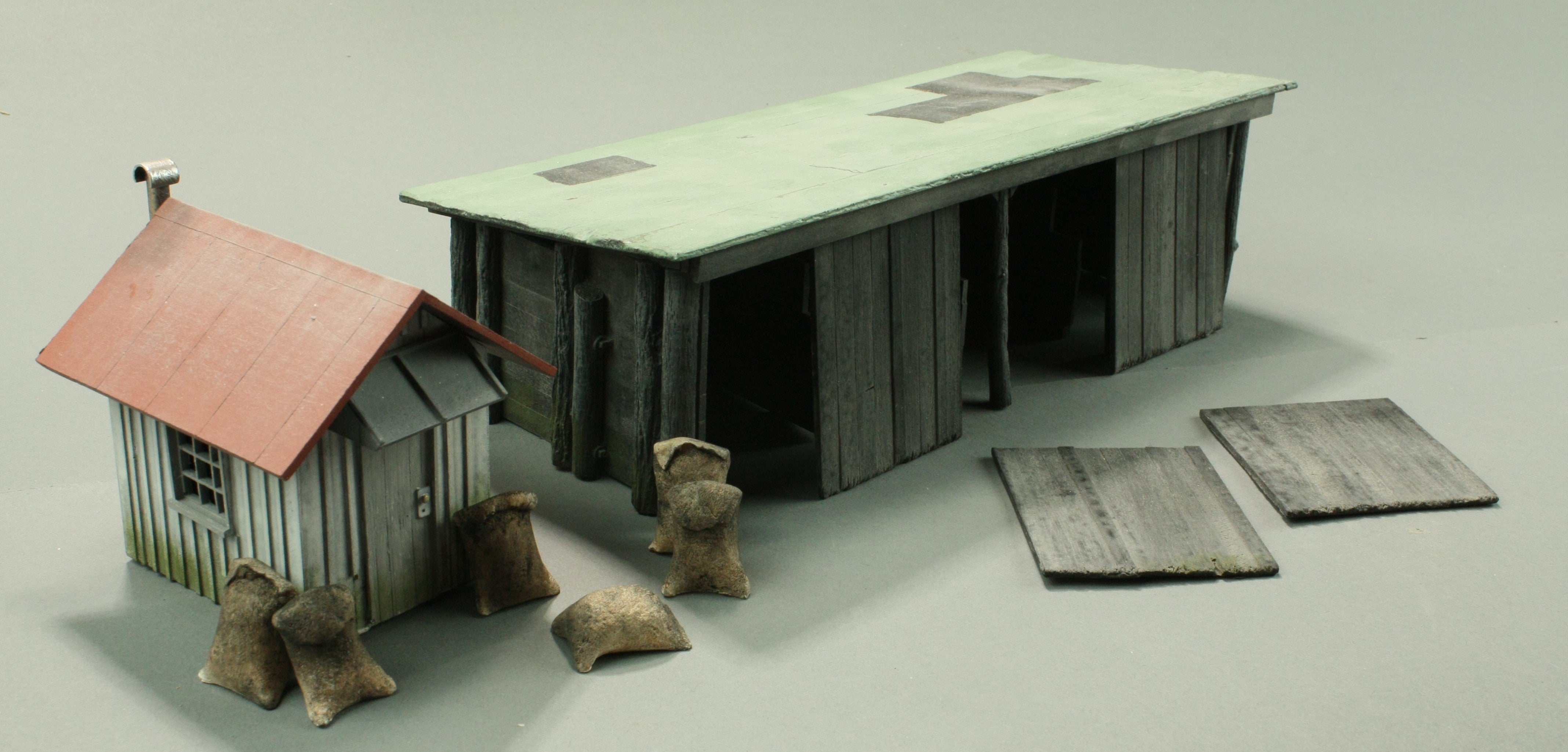 Schomberg Scale Structures - O Scale - Coal Shed with Office